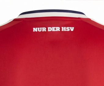 Fan slogan neck print, Nur der HSV