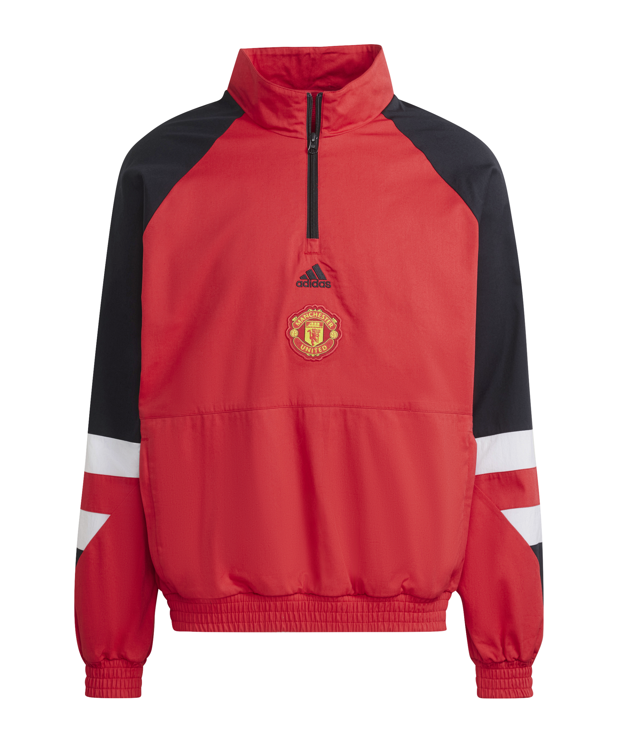 adidas Manchester United Icon Tracktop Jacke Rot - rot