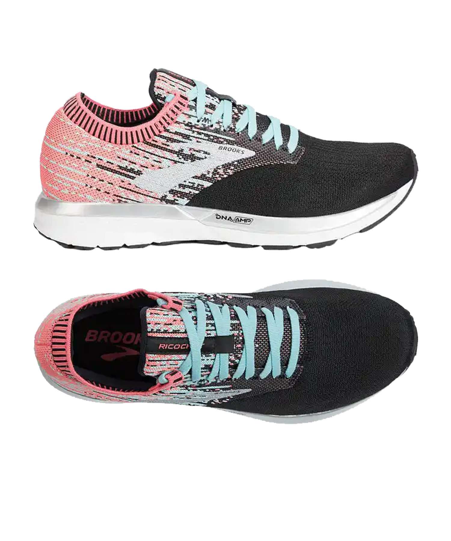 Brooks Ricochet Running Damen Coral F872 - rosa