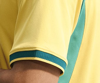 mesh inserts and nicely done cuffs