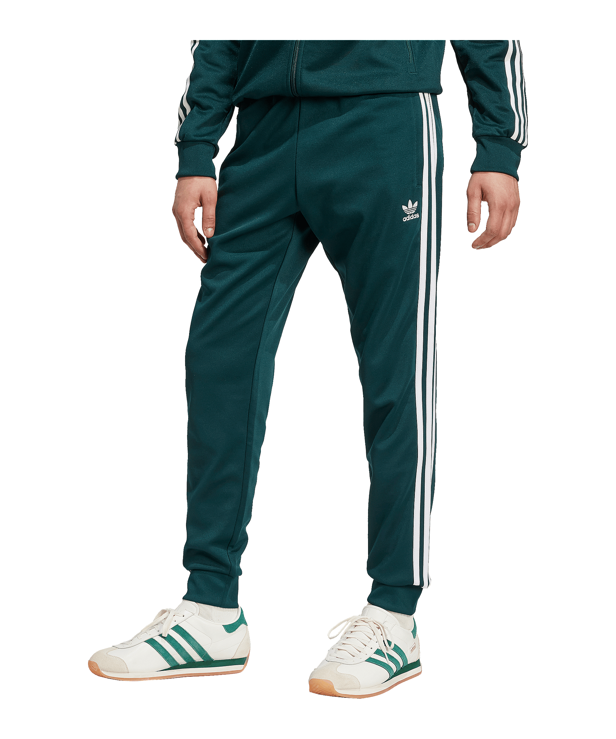 adidas Adicolor Classics Track Hose Grün - gruen