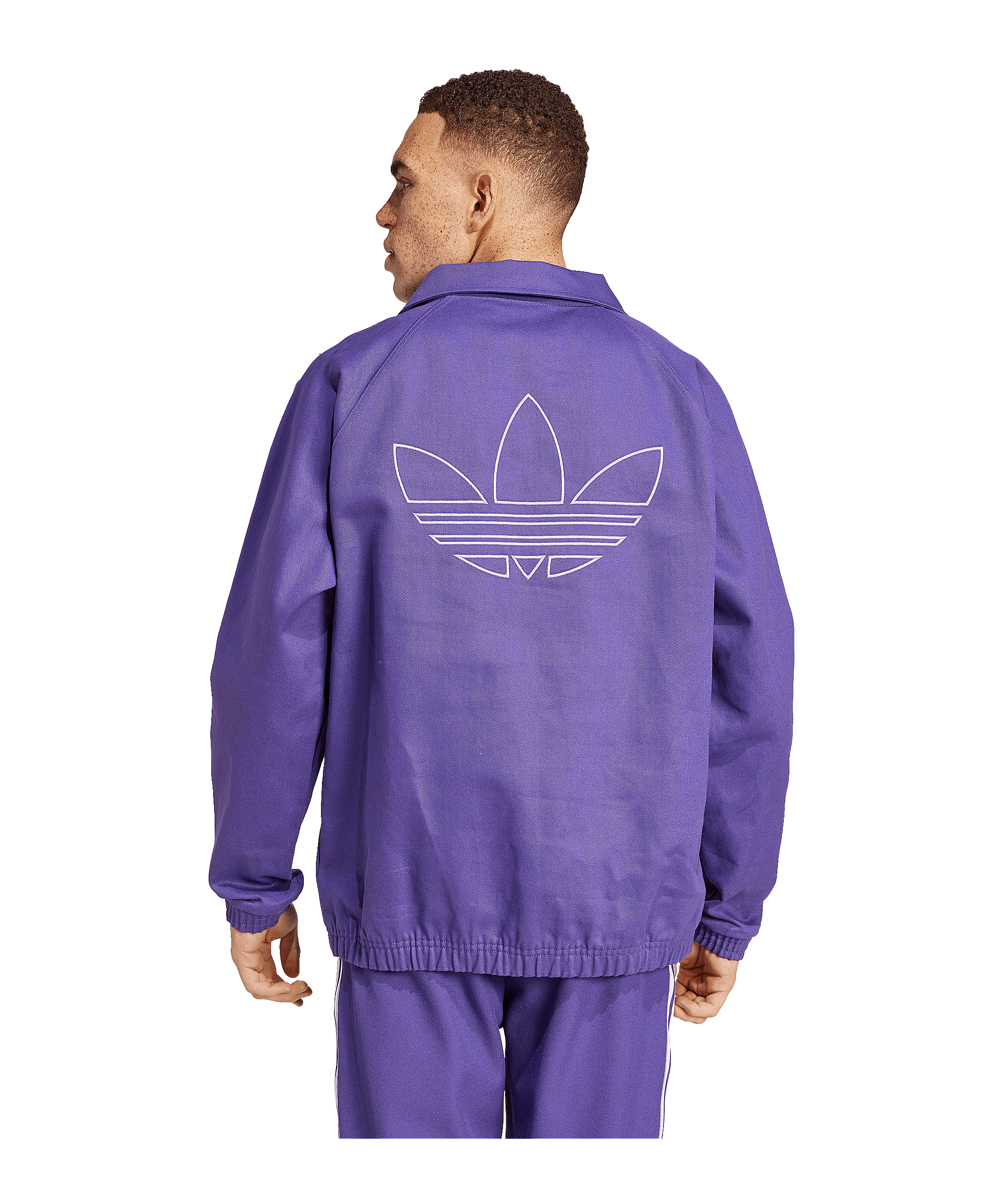 adidas Real Madrid Terrace Icon Sweatshirt Lila - lila