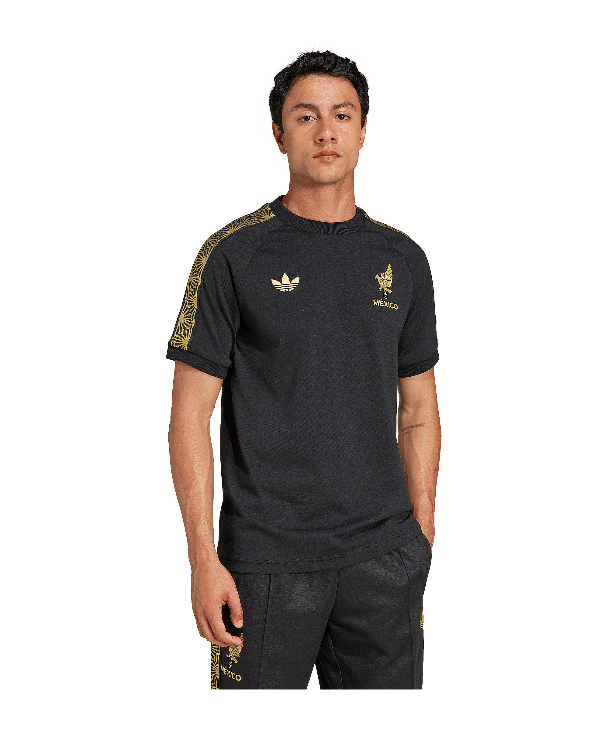 adidas Mexico T-Shirt Schwarz - schwarz