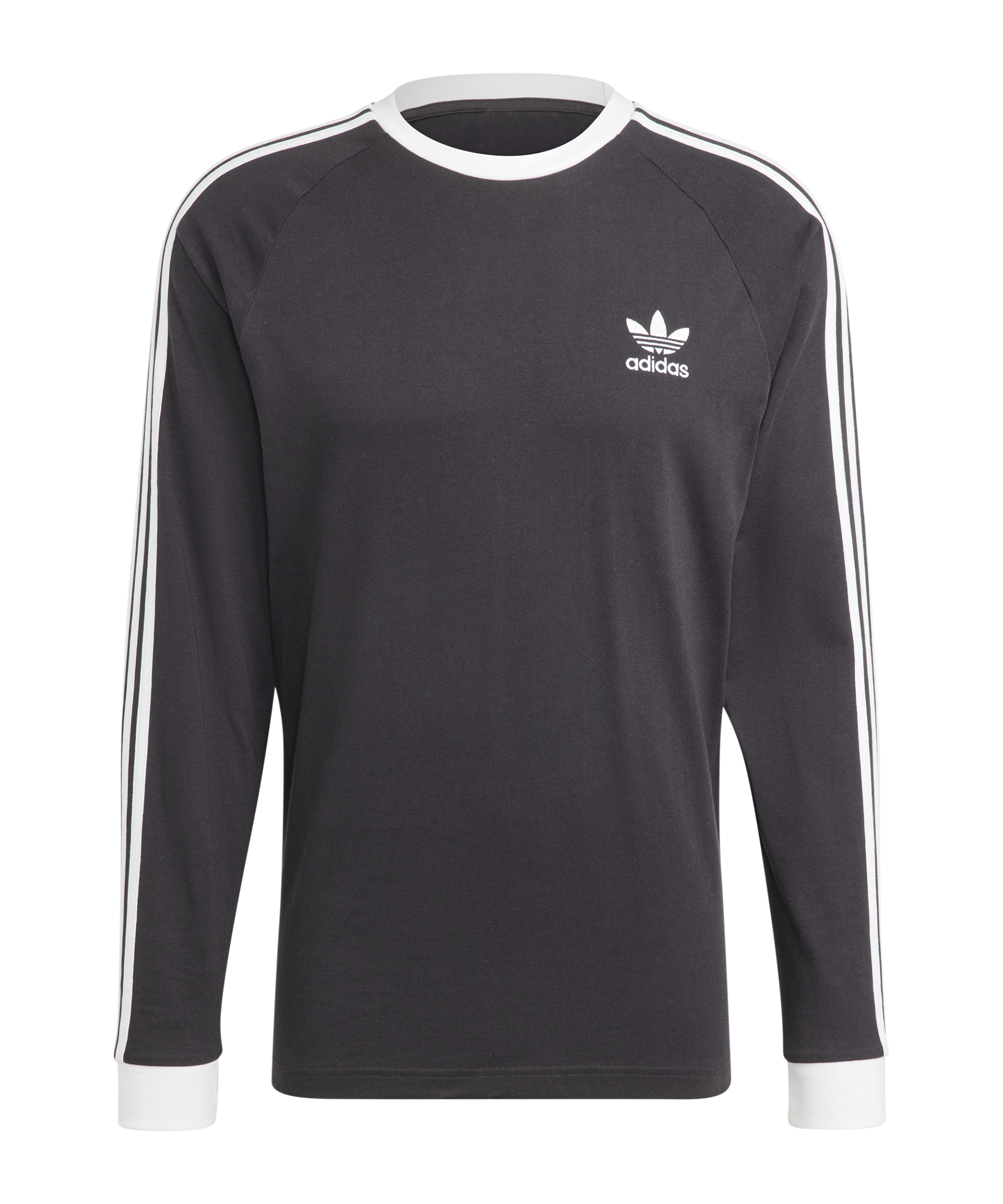 adidas Originals Adicolor Classics 3-Stripes Long Sleeve Tee Black - schwarz