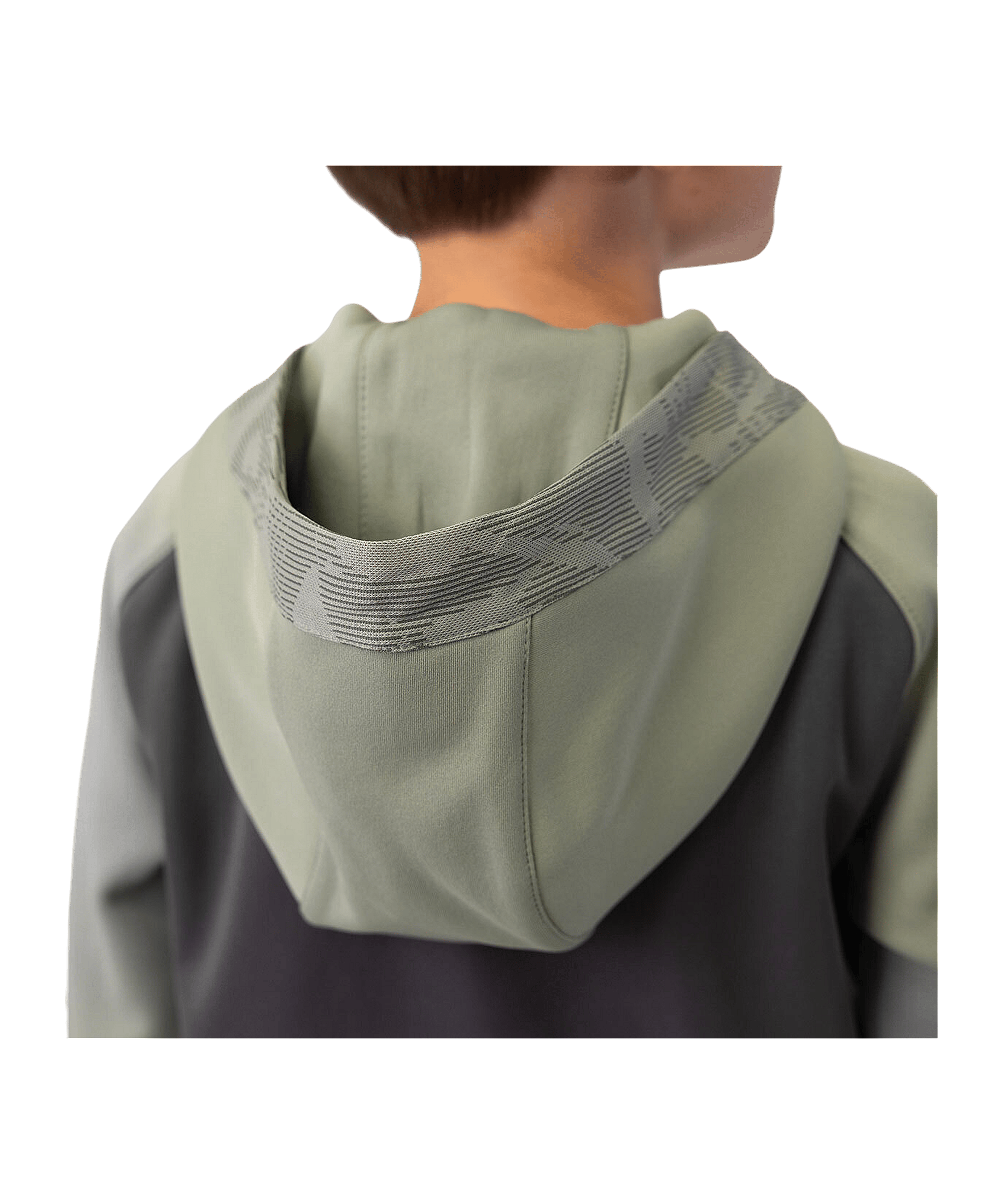 JAKO Icon Kapuzenjacke Kids Grau Grün F852 - grau