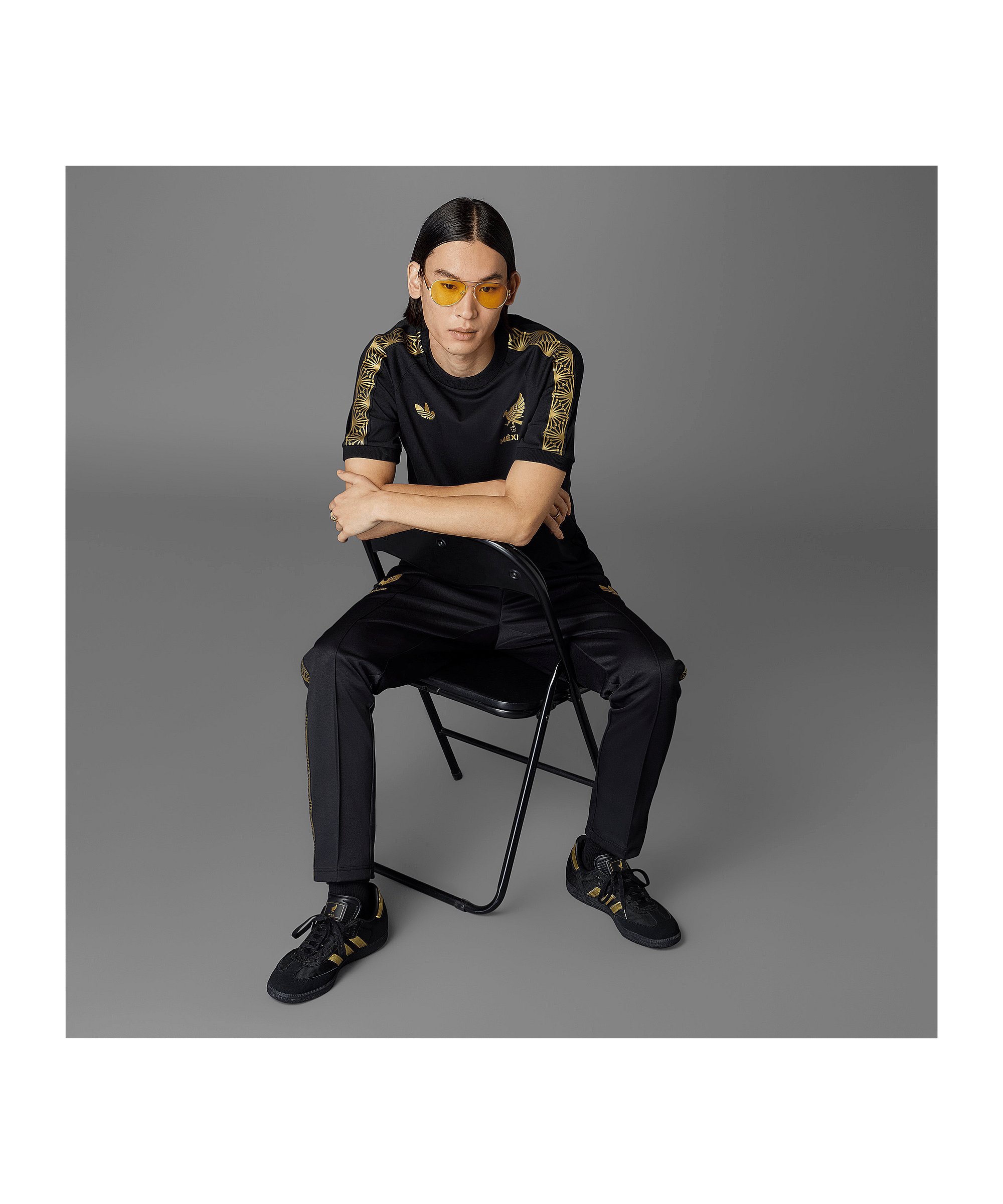 adidas Mexico T-Shirt Schwarz - schwarz