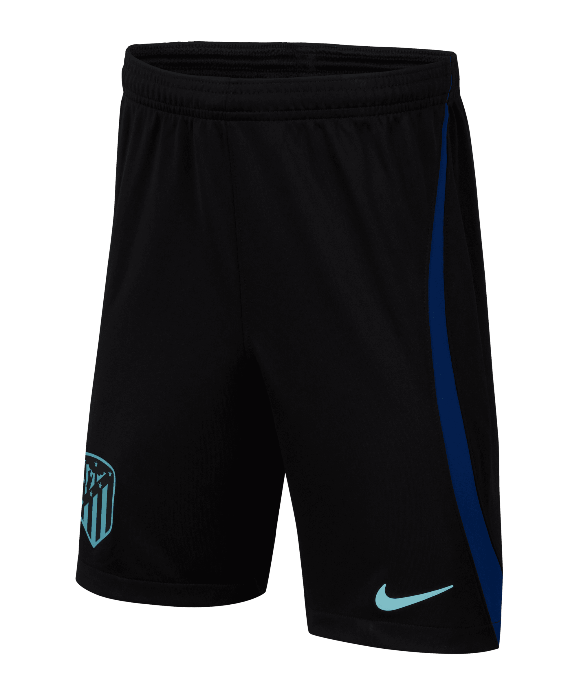 Nike Atletico Madrid Short Away 2022/2023 Kids Schwarz F010 - schwarz