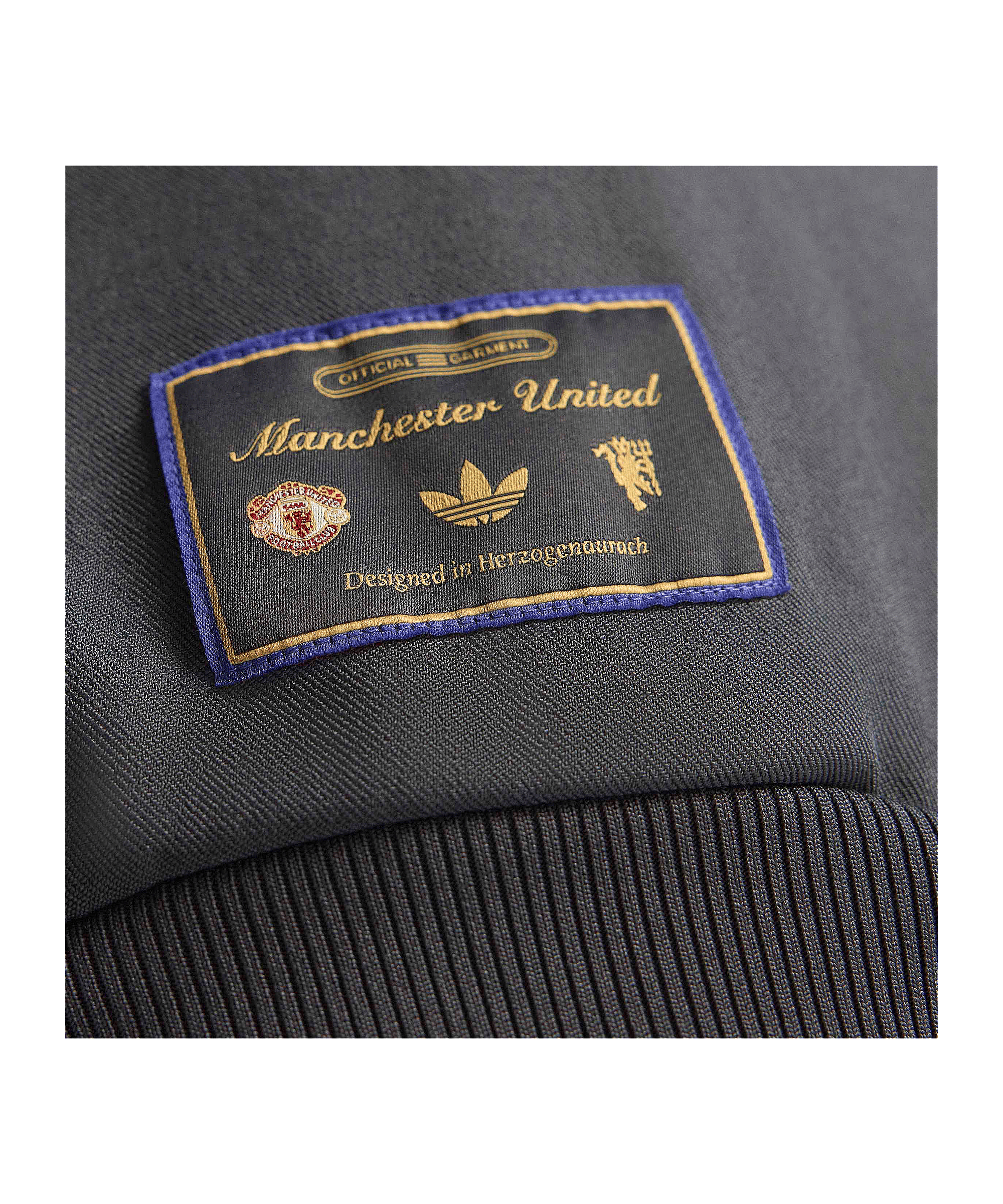 adidas Manchester United Icon Track Sweatshirt Schwarz - schwarz