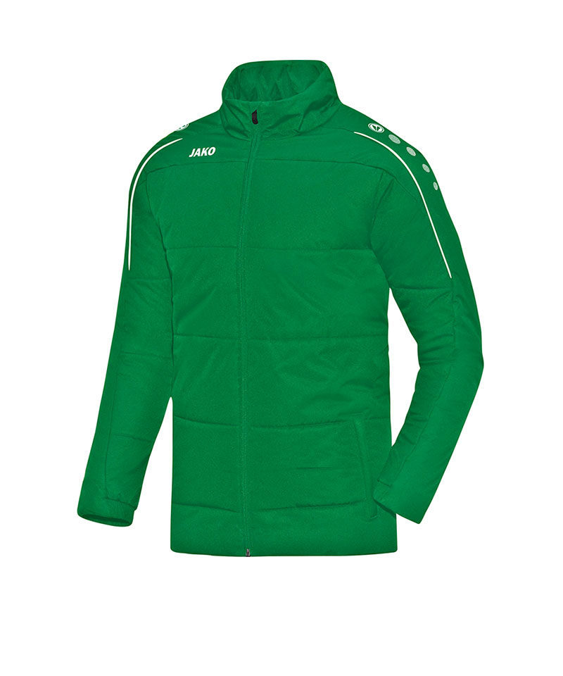 JAKO Classico Coachjacke Kids Grün F06 - gruen