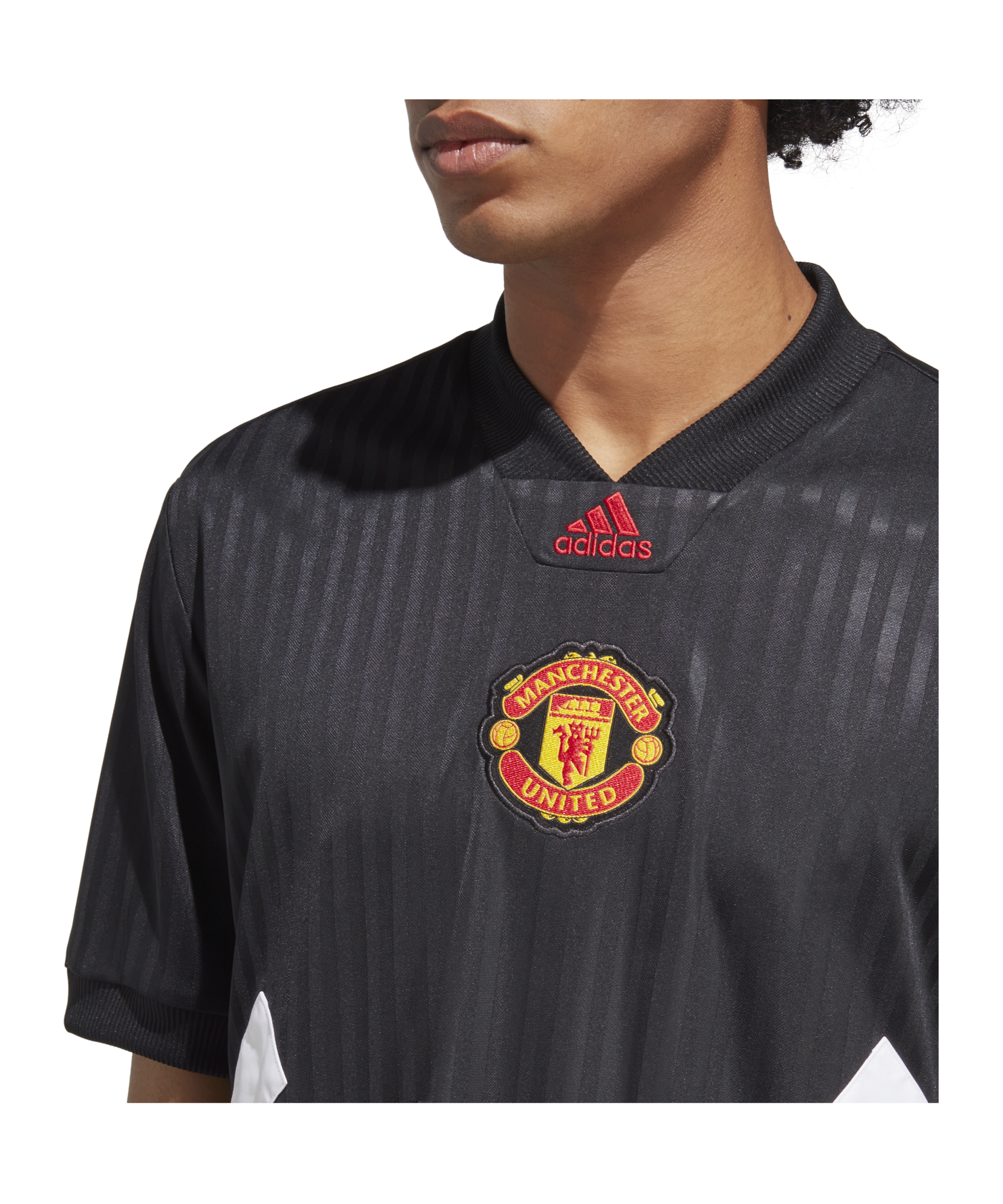 adidas Manchester United Icon Trikot Schwarz - schwarz