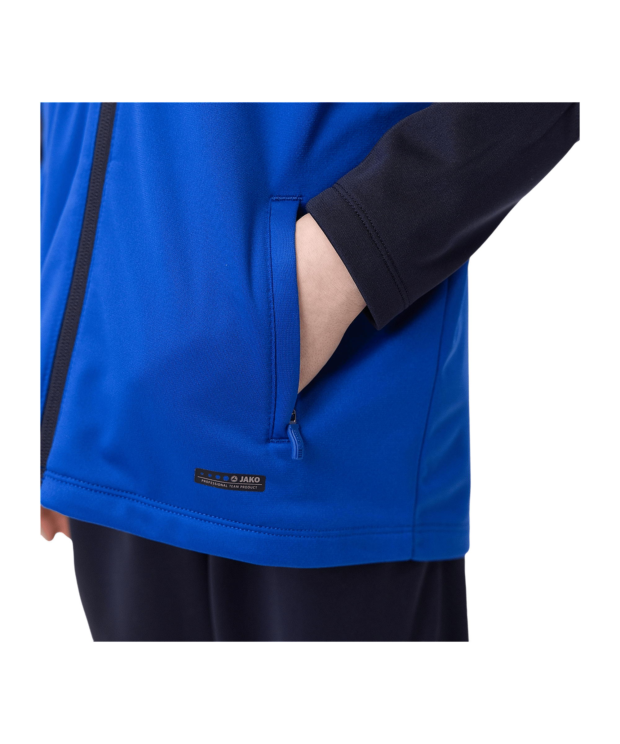 JAKO Iconic Polyesterjacke Kids Blau F403 - blau