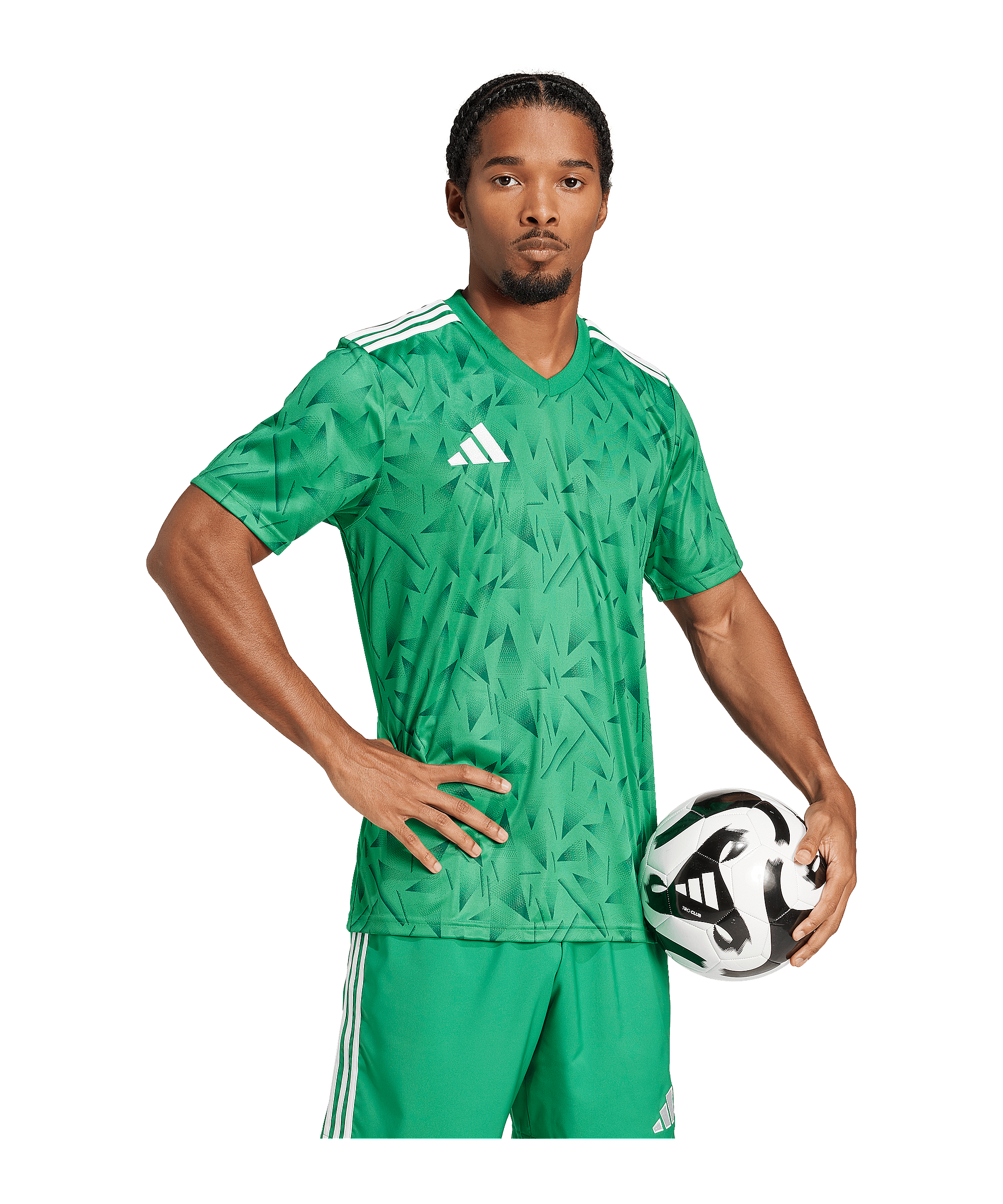 adidas Team Icon 25 Trikot Grün - gruen