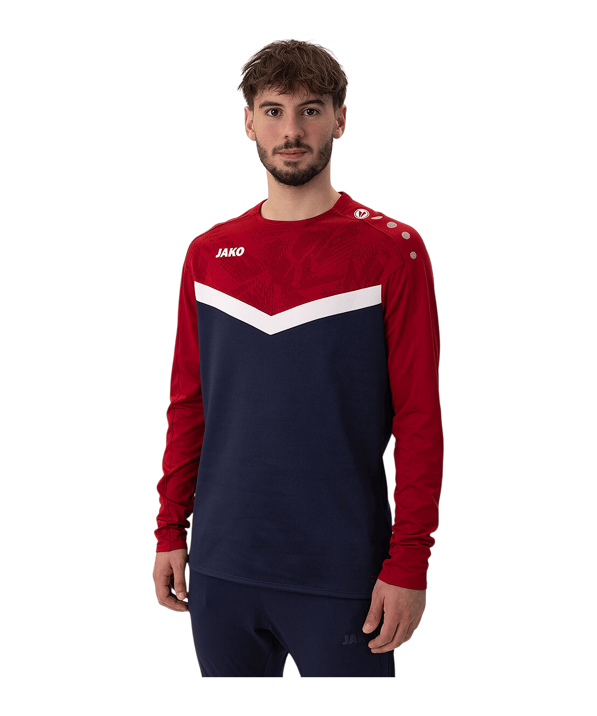 JAKO Iconic Sweatshirt Blau F901 - blau