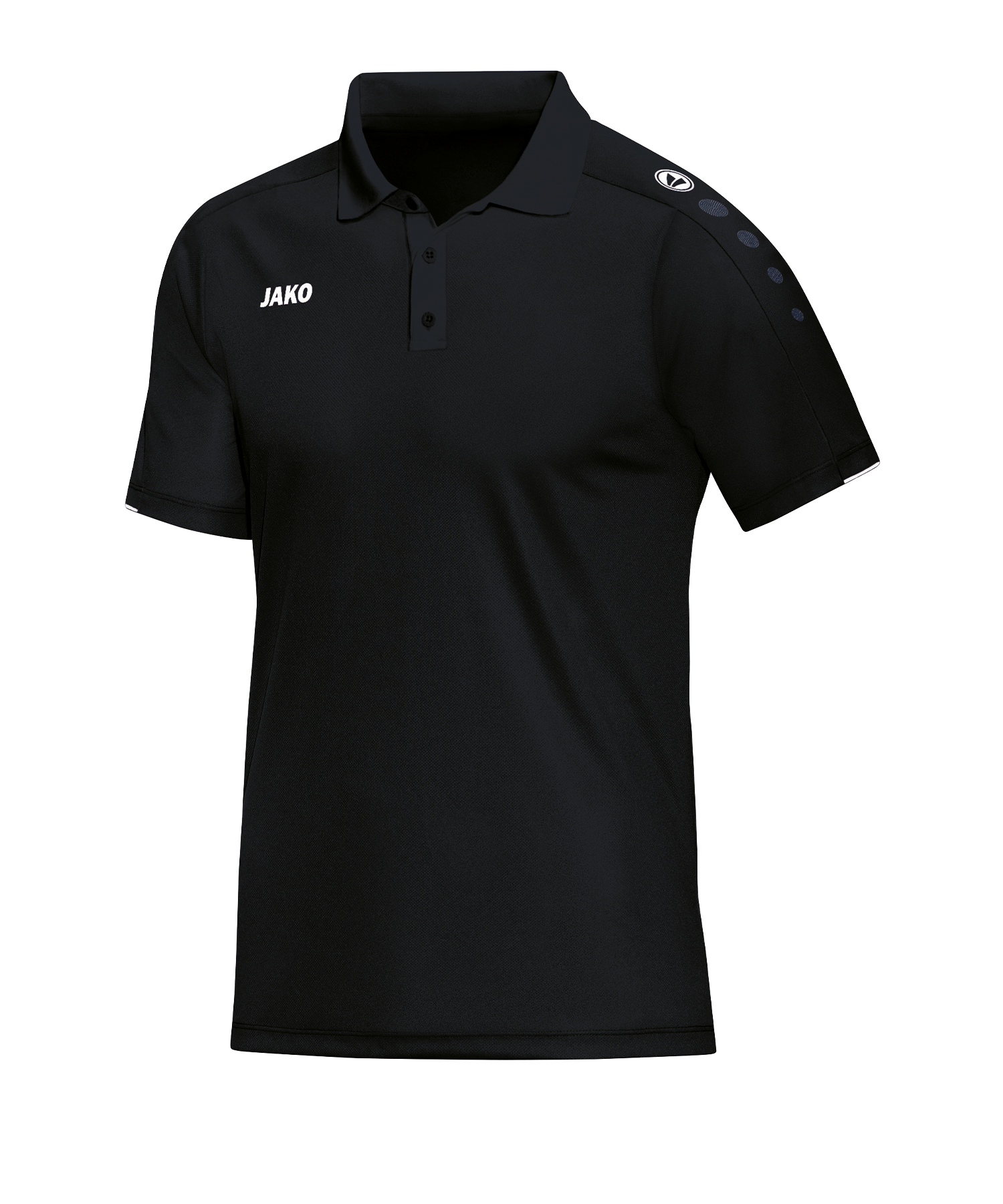 JAKO Classico Poloshirt Damen Schwarz F08 - schwarz