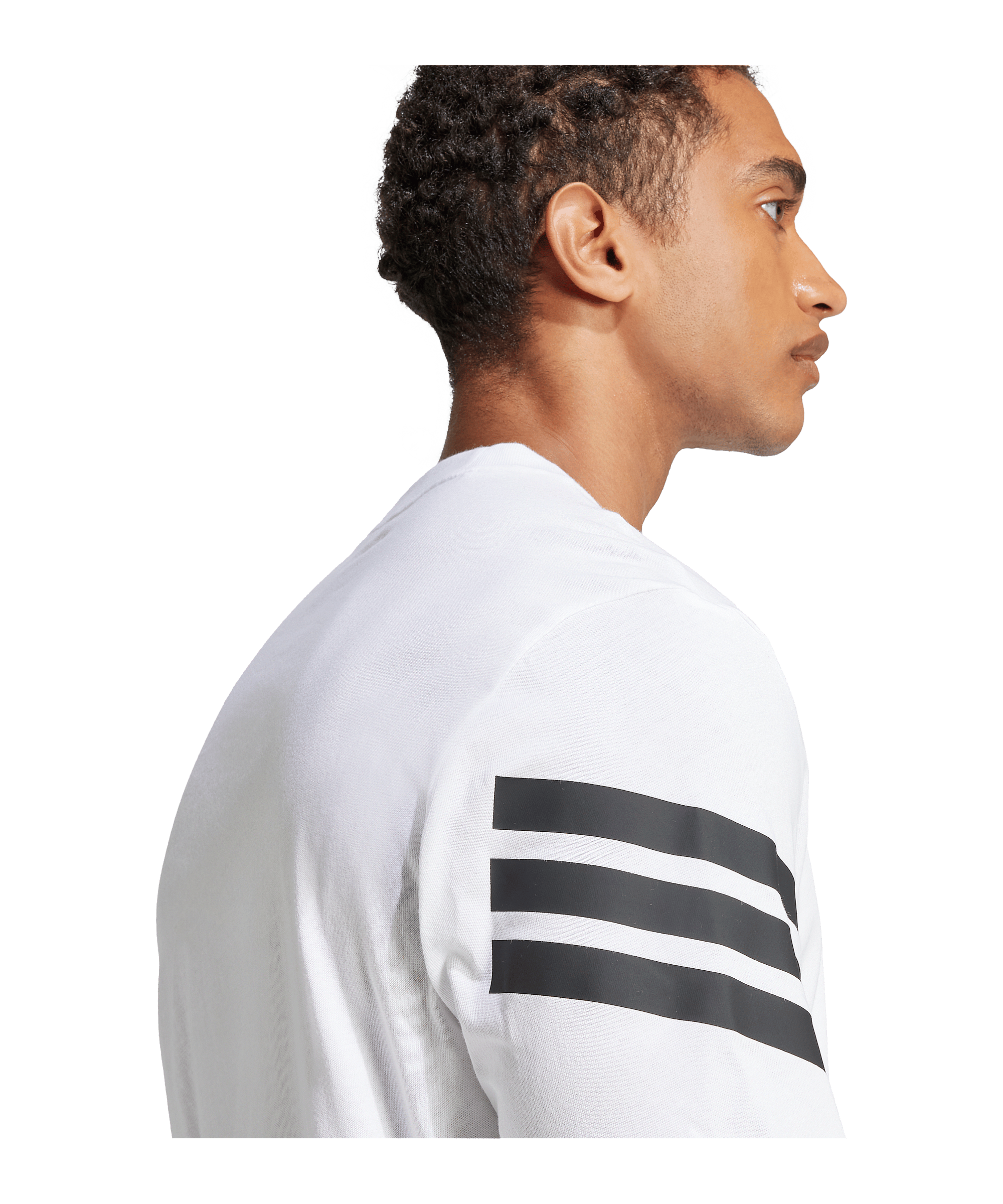 adidas Future Icons Three Stripes T-Shirt Weiß - weiss