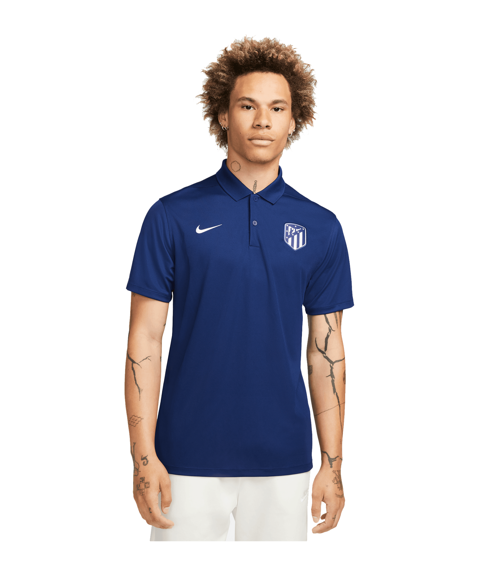 Nike Atletico Madrid Polo Shirt Blau F492 - blau