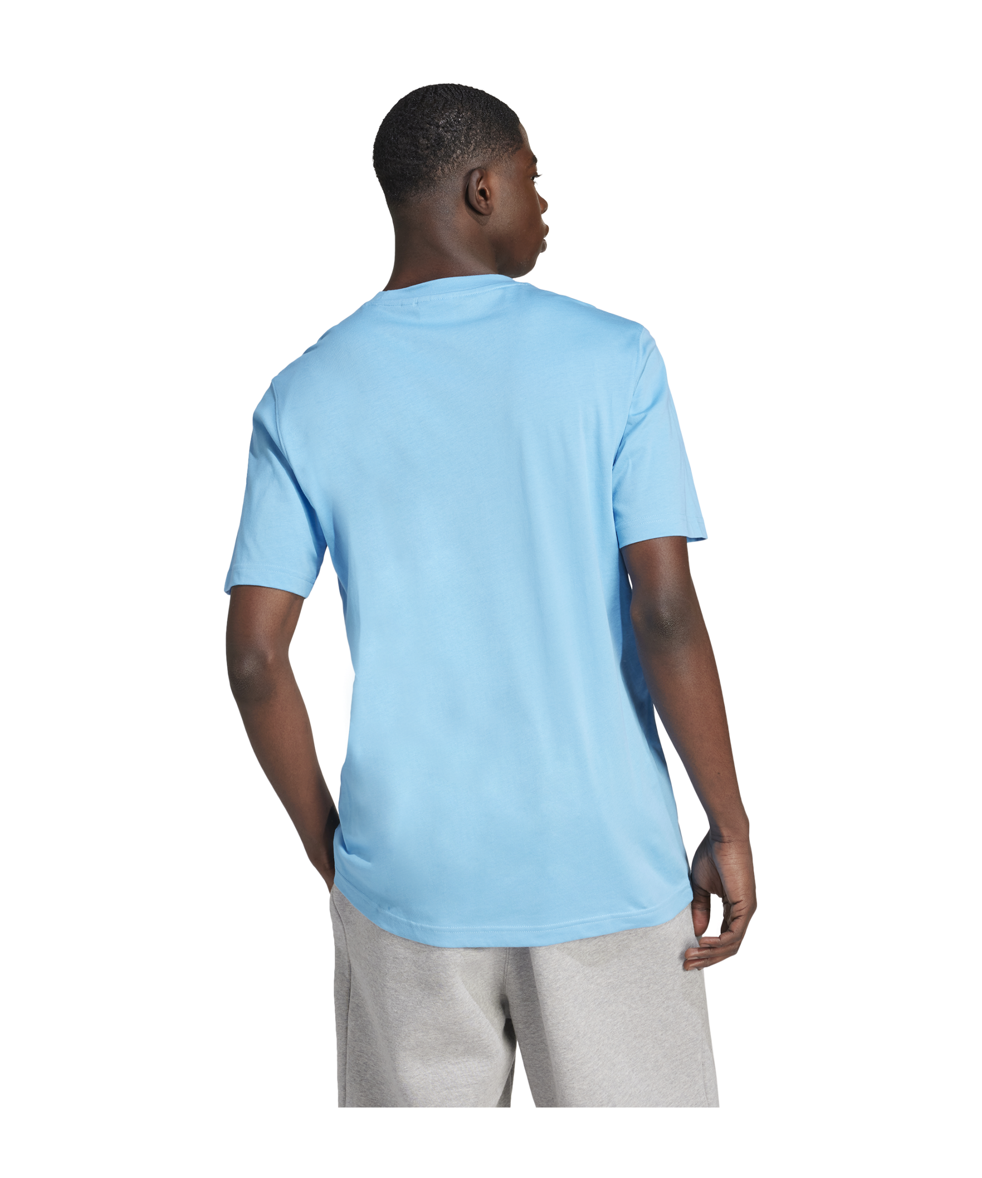 adidas Originals Adicolor Trefoil T-Shirt Blau - blau