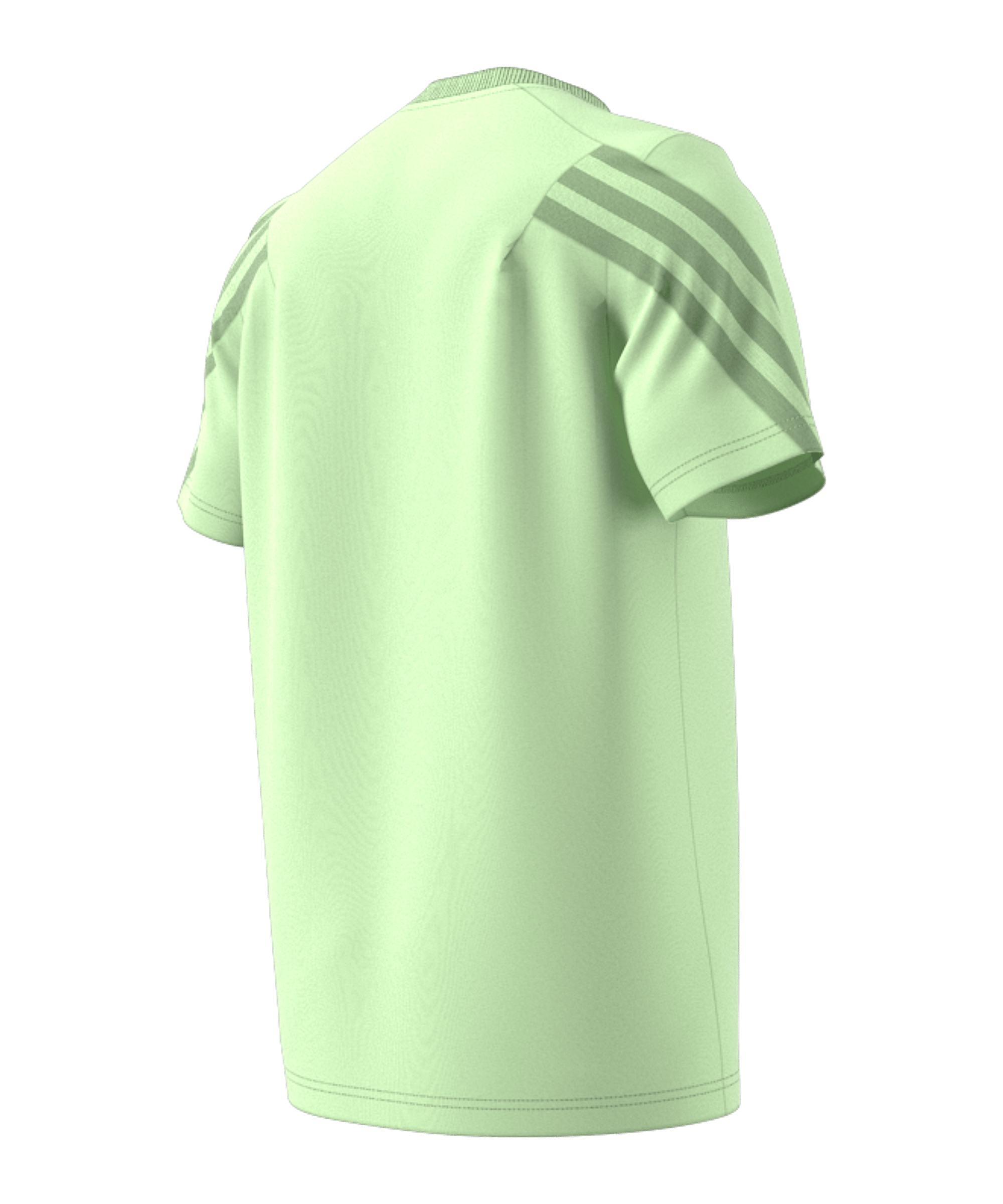 adidas 3 Stripes Future Icons T-Shirt Grün - hellgruen