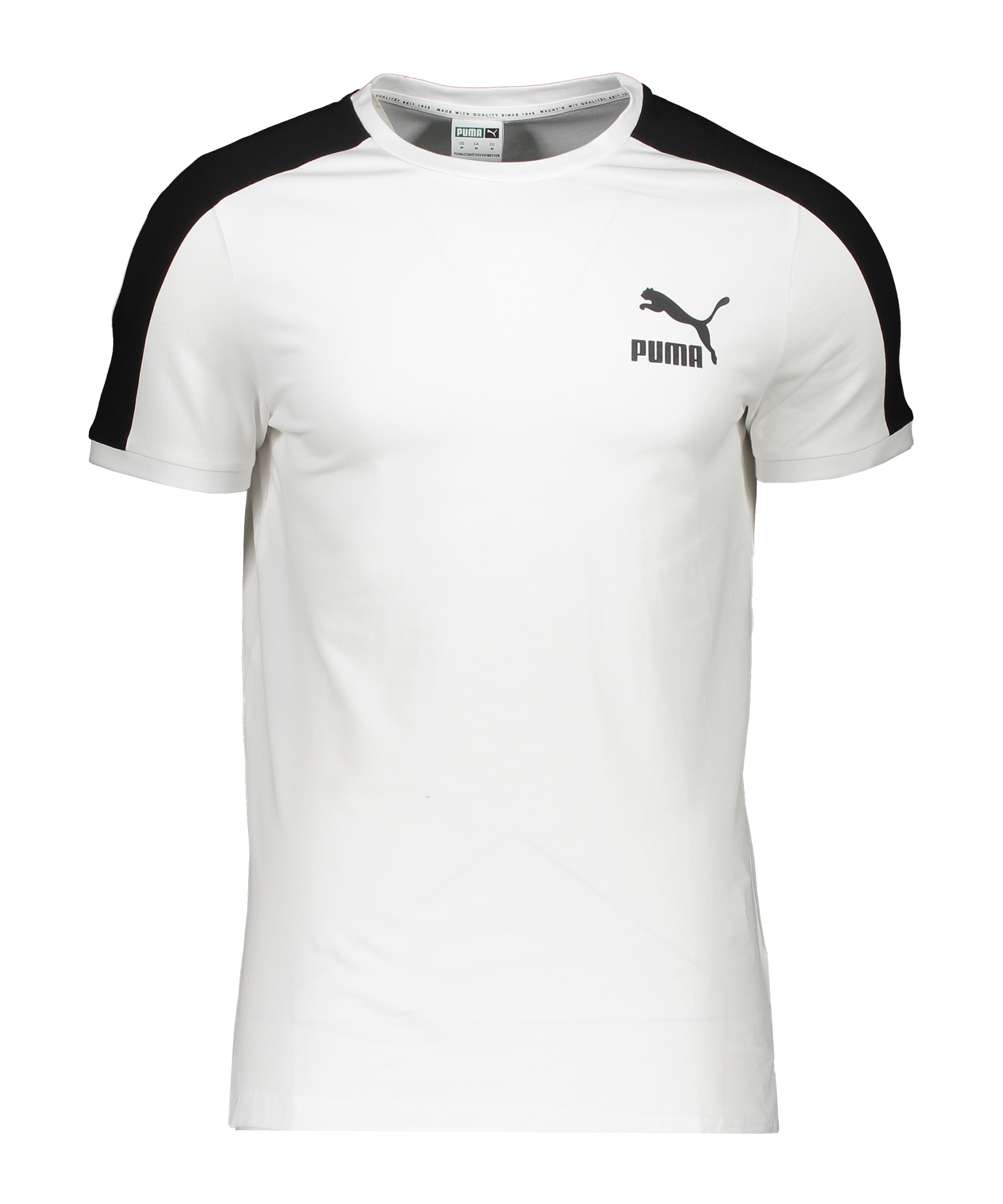PUMA Iconic T7 T-Shirt Weiss F02 - weiss