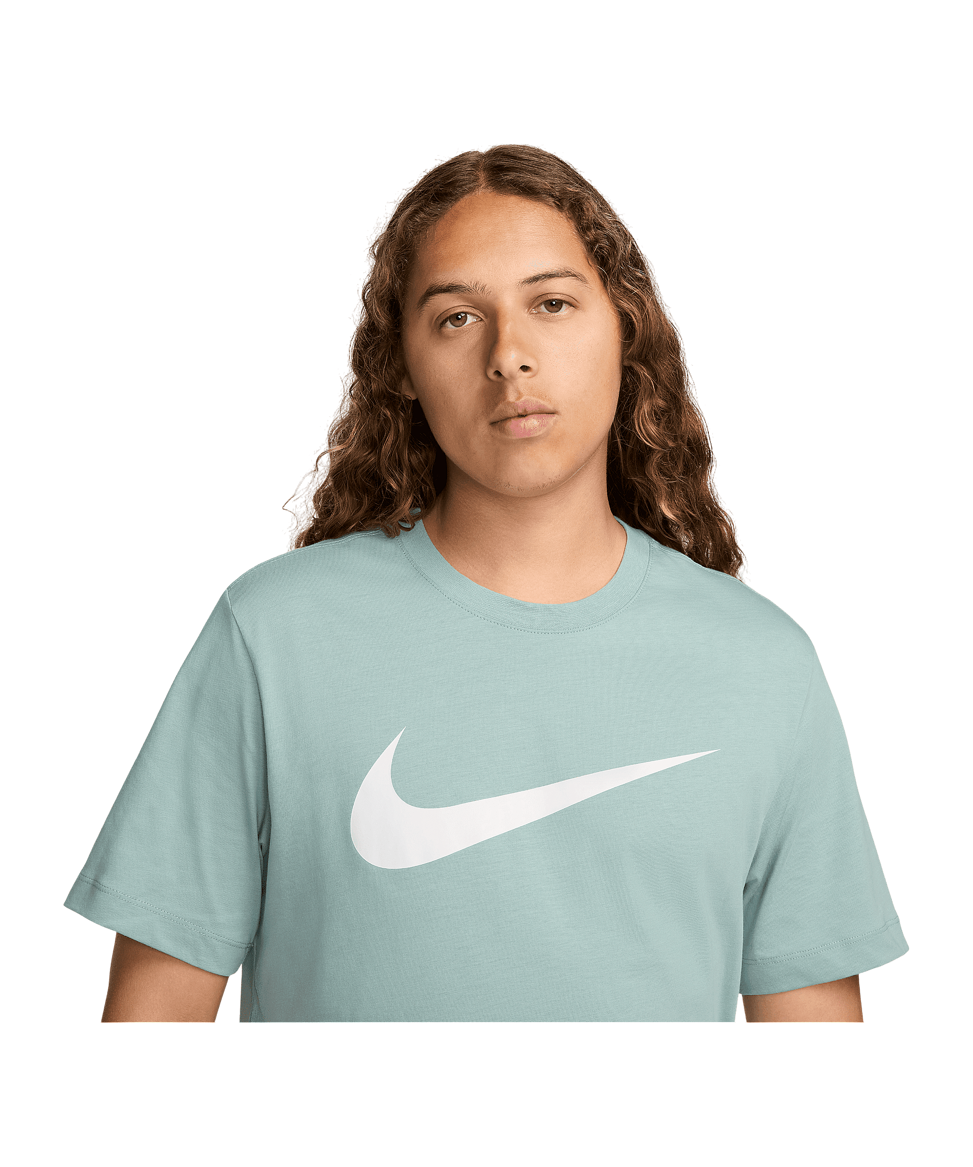 Nike Icon Swoosh T-Shirt F309 - blau