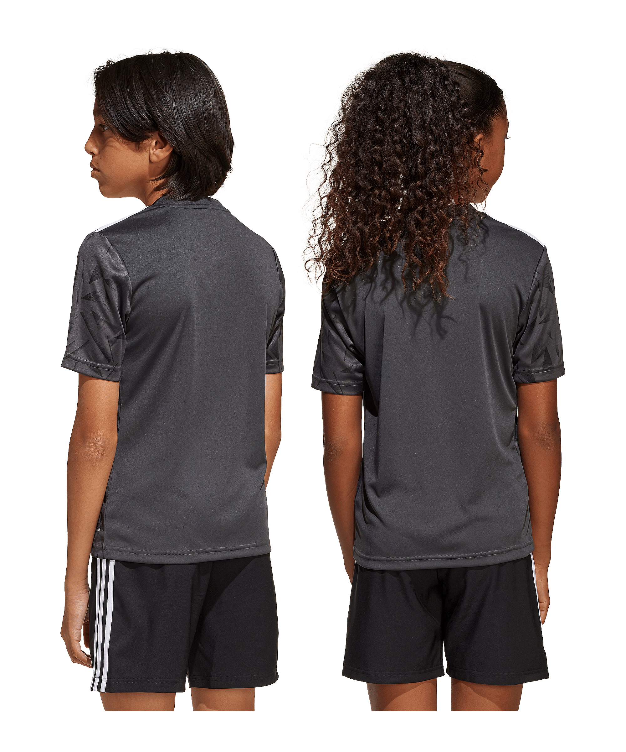 adidas Team Icon 25 Trikot Kids Schwarz - schwarz