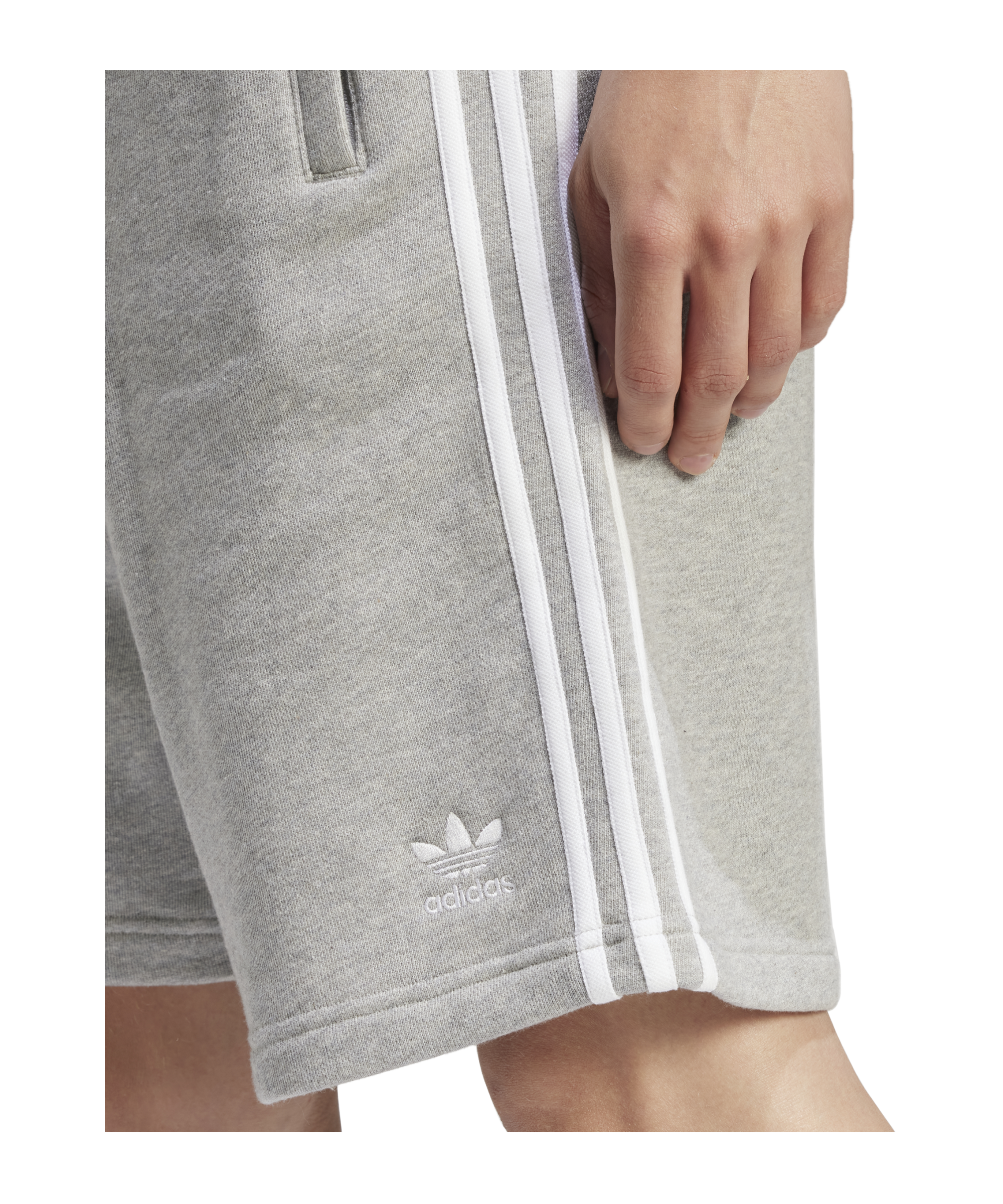 adidas Originals Adicolor 3-Stripes Short Grau - grau