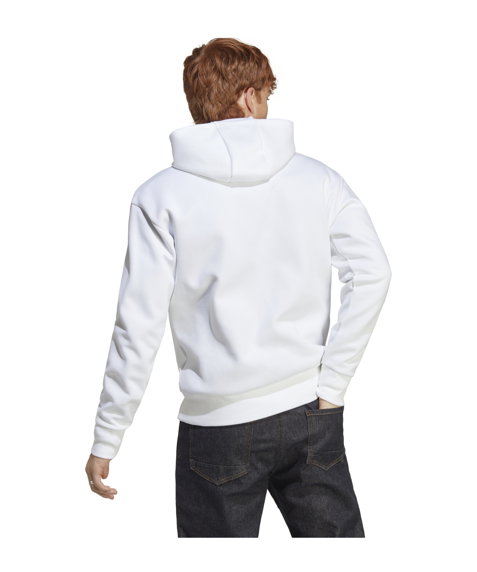 adidas Future Icons Badge of Sport Hoodie White - weiss