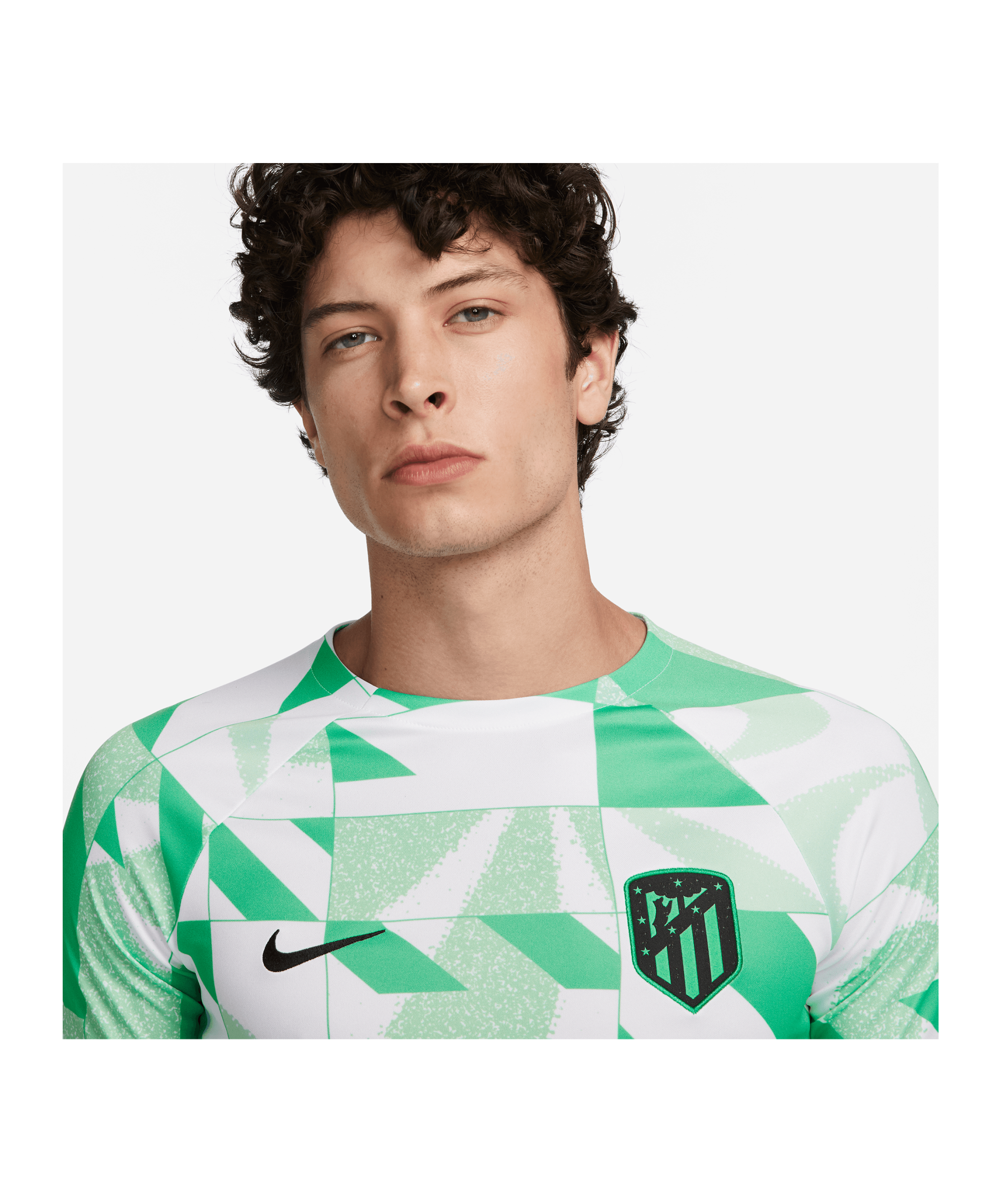 Nike Atletico Madrid Trainingsshirt Grün F364 - gruen