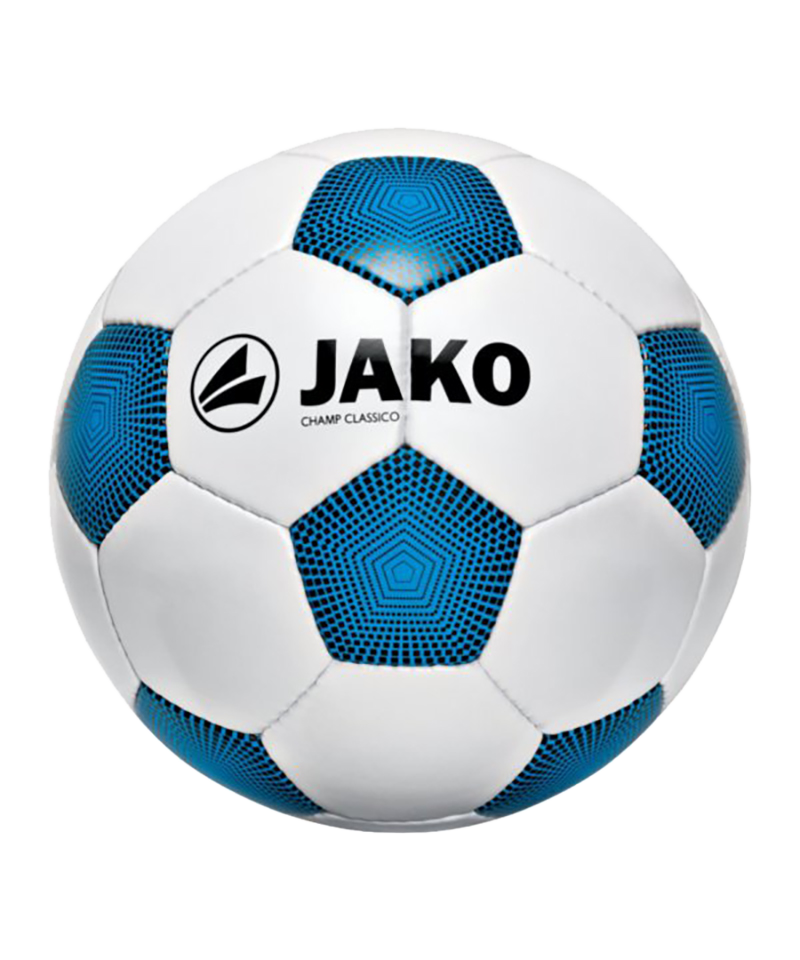JAKO Ball Champ Classico Spielball Weiss Blau F13 - weiss
