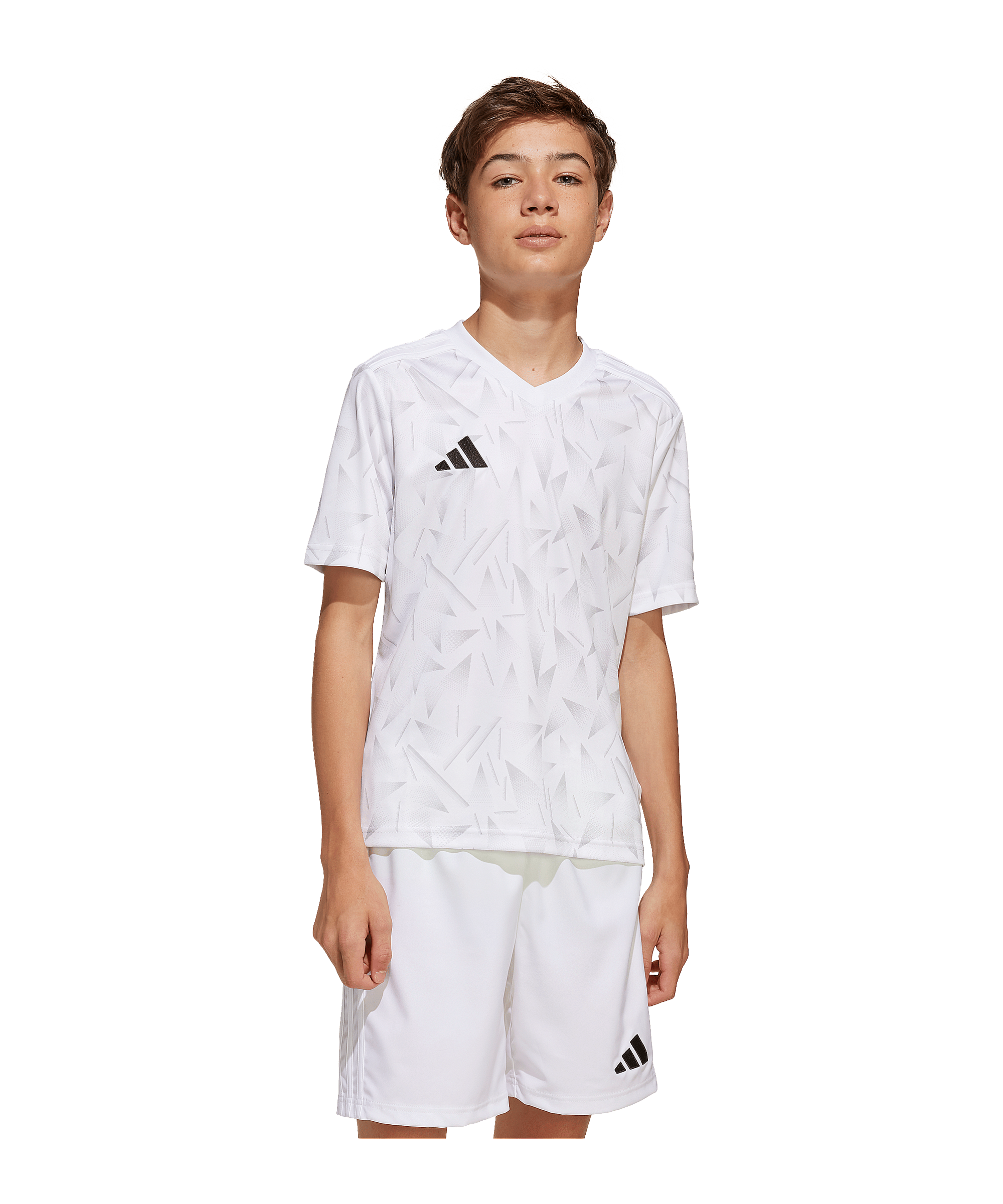 adidas Team Icon 25 Trikot Kids Weiß - weiss