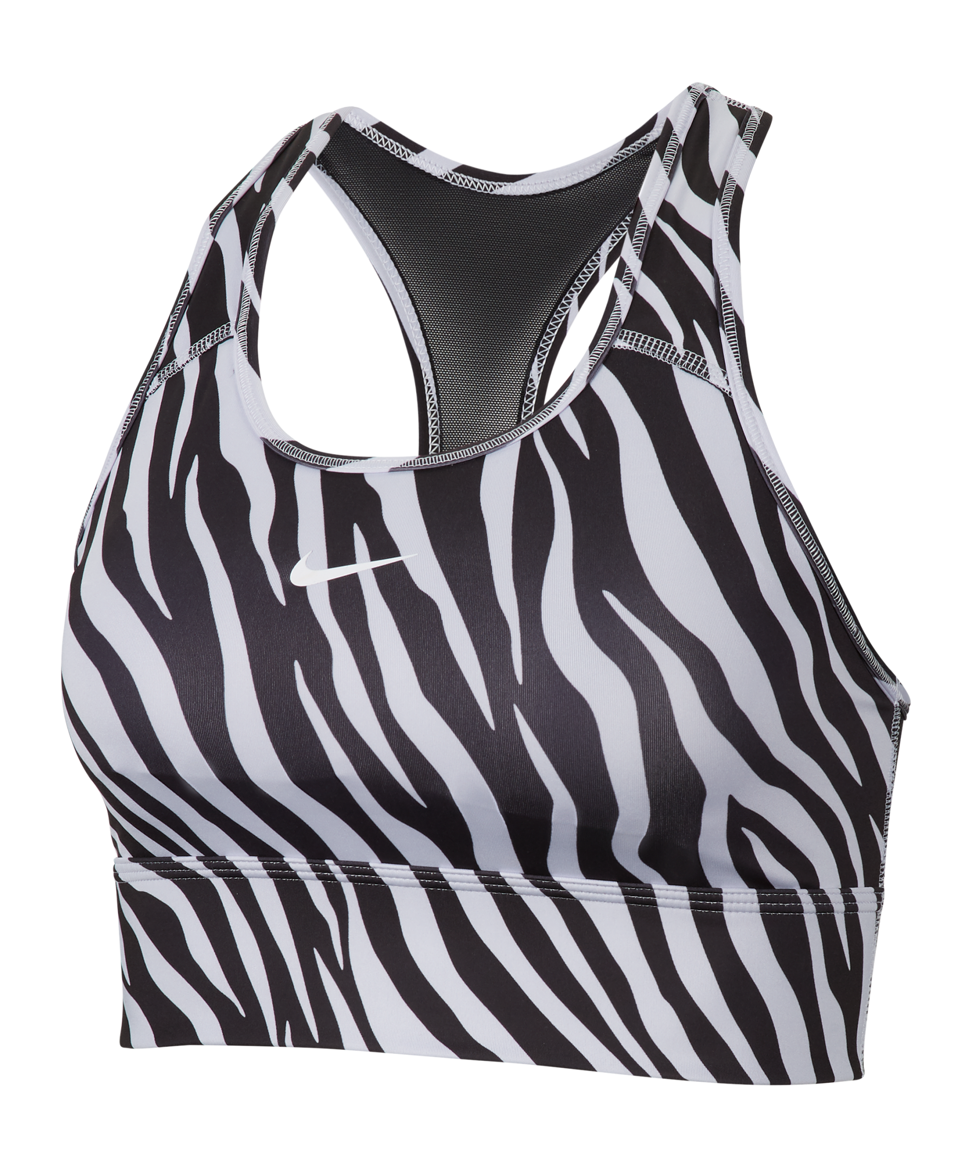 Nike Swoosh Iconclash Sport-BH Damen Schwarz F010 - schwarz