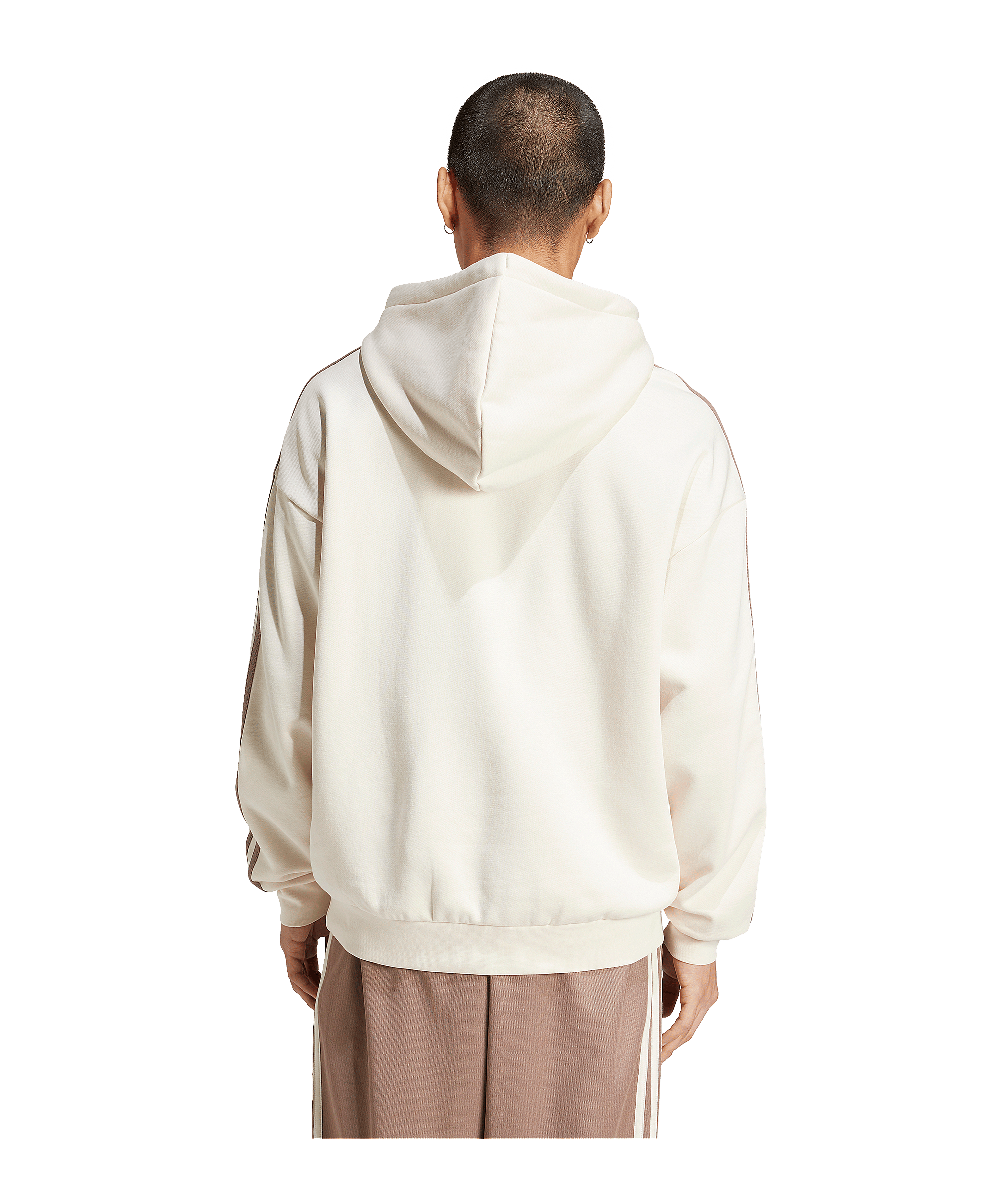 adidas Originals Adicolor Baggy Fit Hoody Weiss - weiss