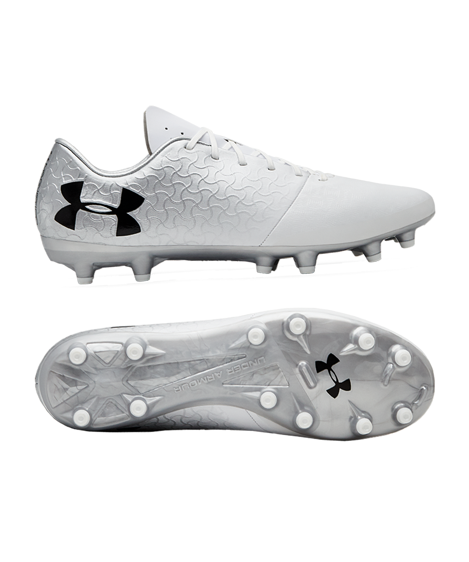 Under Armour Magnetico Select FG Weiss F100 - weiss