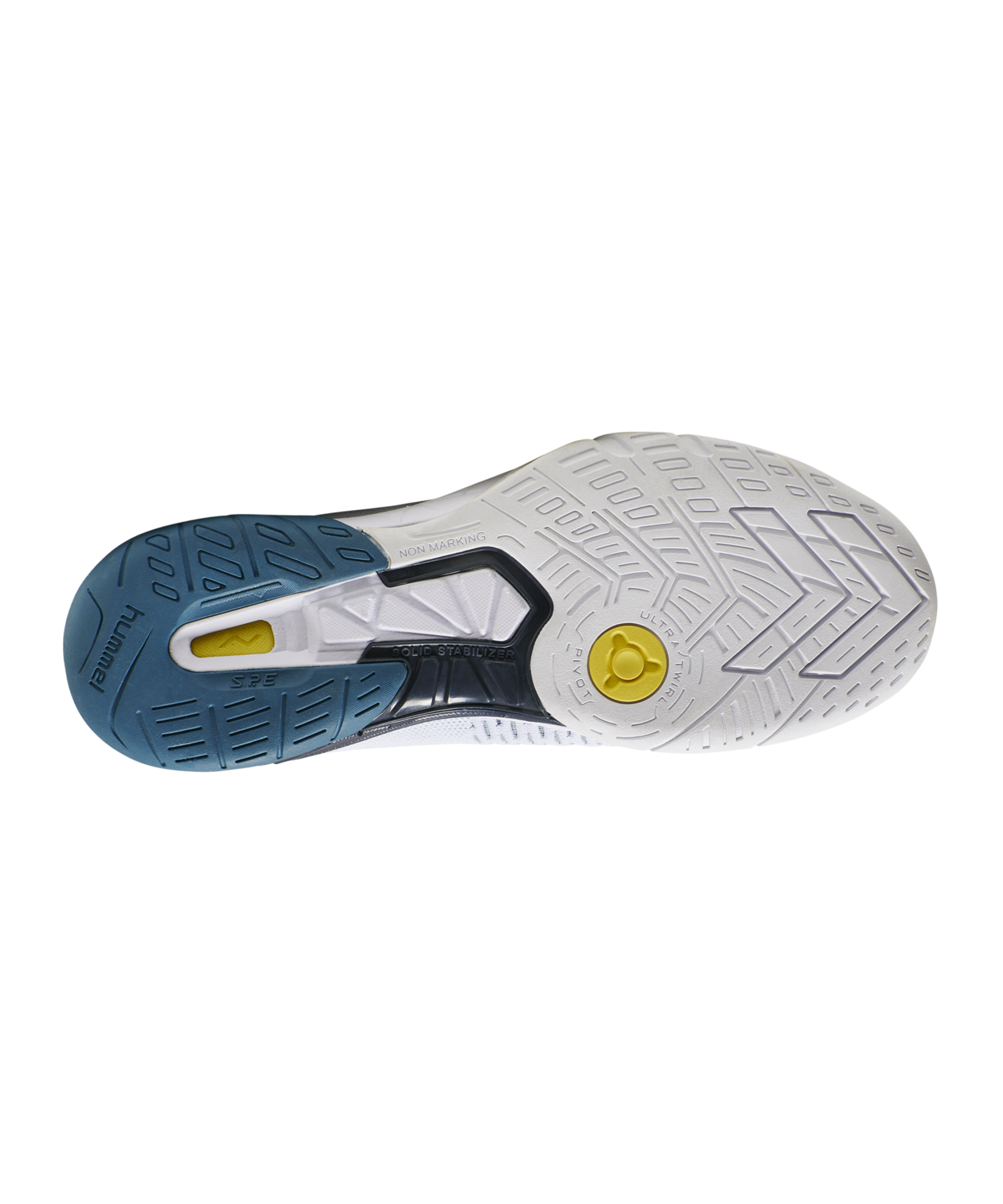 Hummel Omnicourt Handballschuhe Weiss F9001 - weiss