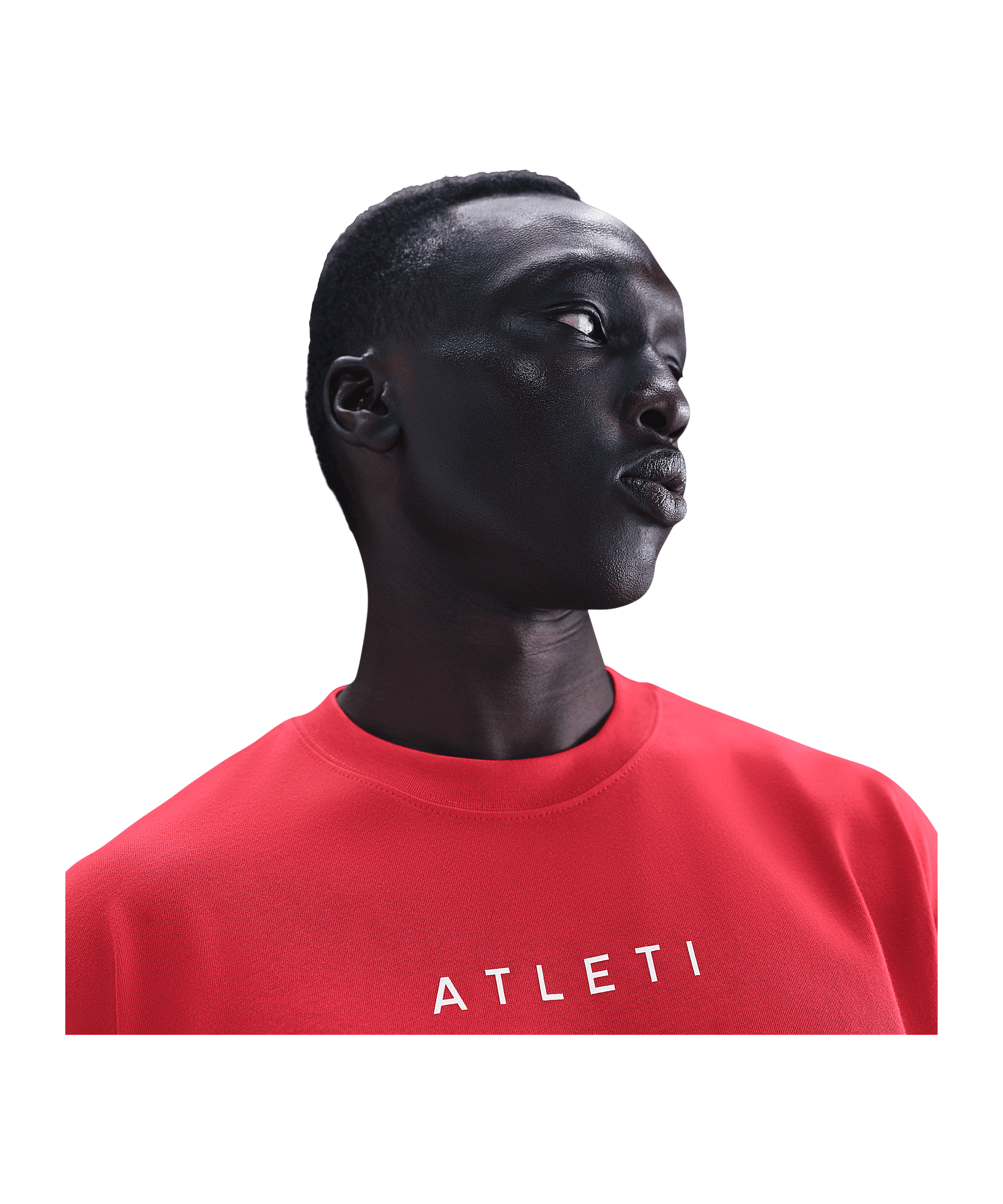 Nike Atletico Madrid T90 Wordmark T-Shirt Rot F614 - rot