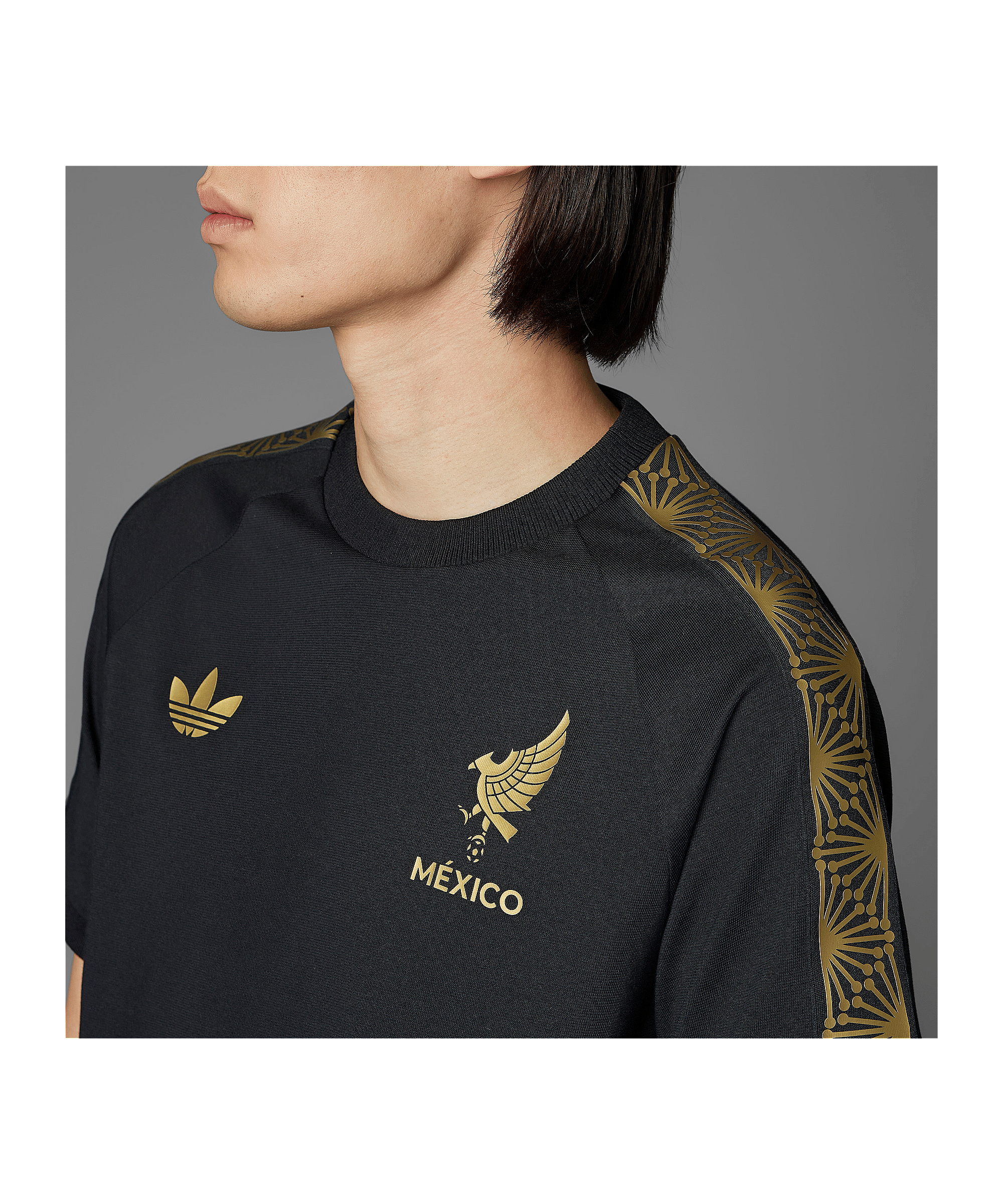 adidas Mexico T-Shirt Schwarz - schwarz