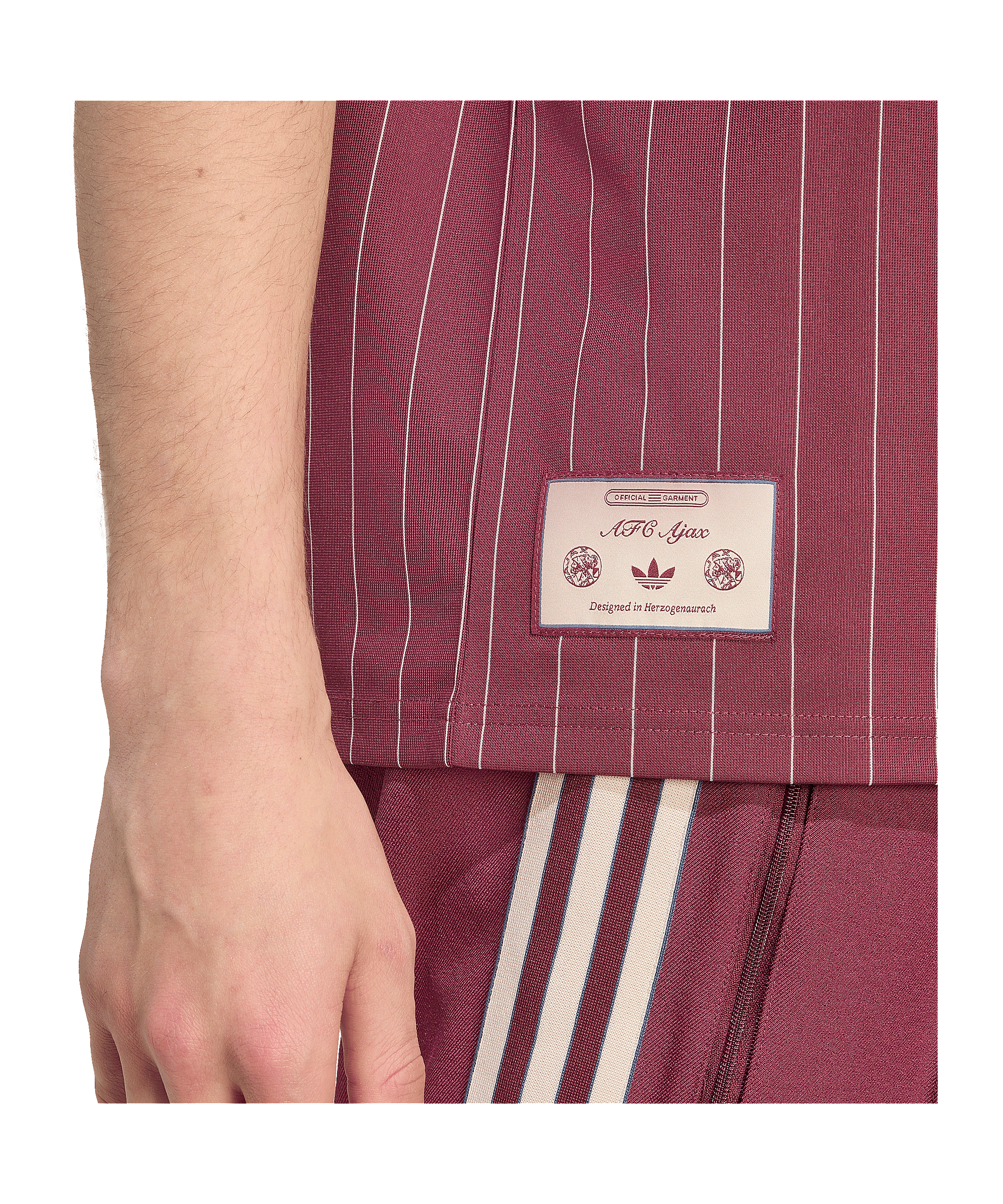 adidas Ajax Amsterdam Icon Trikot Rot - rot