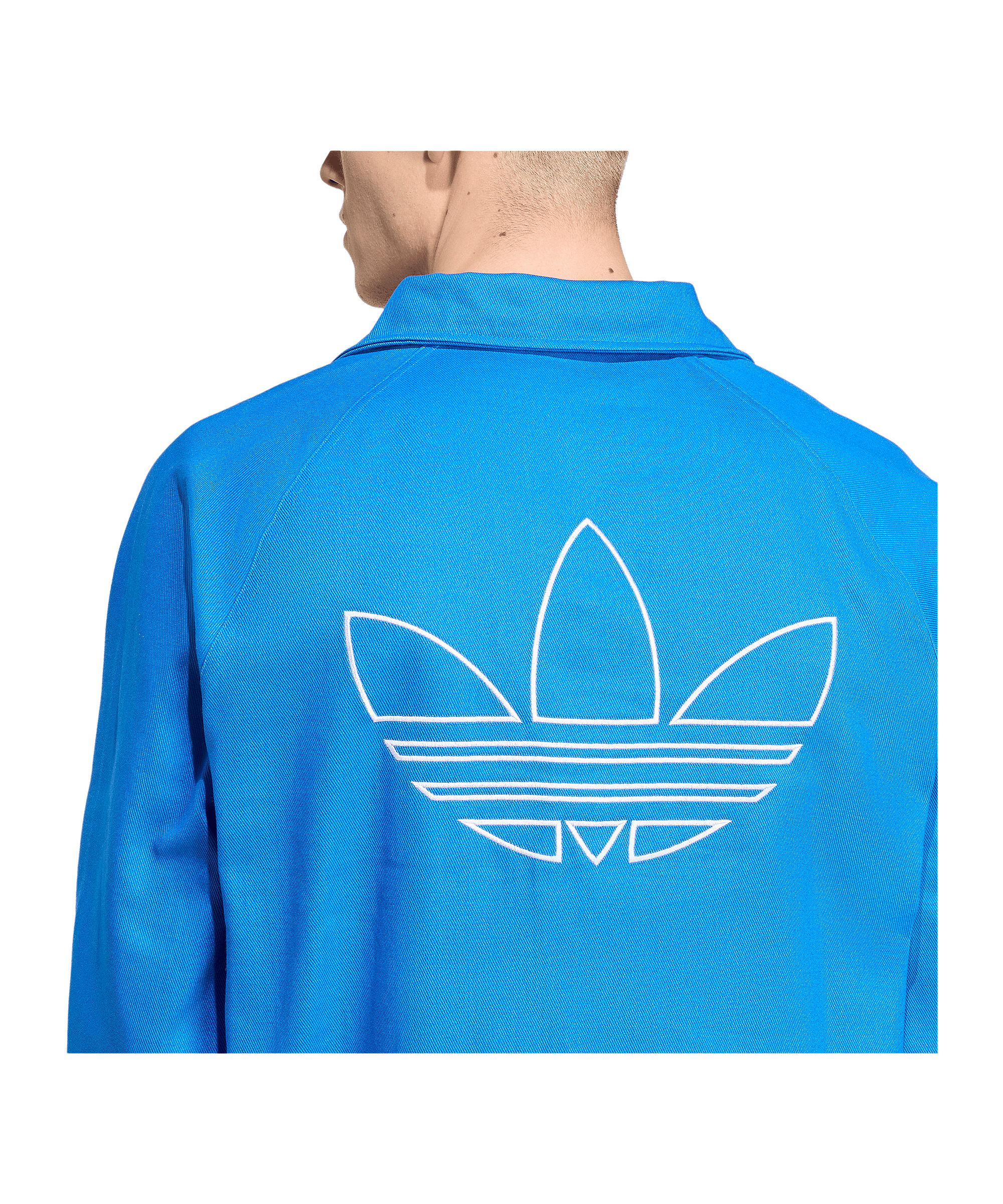adidas Real Madrid Icon Drill Sweatshirt Blau - blau