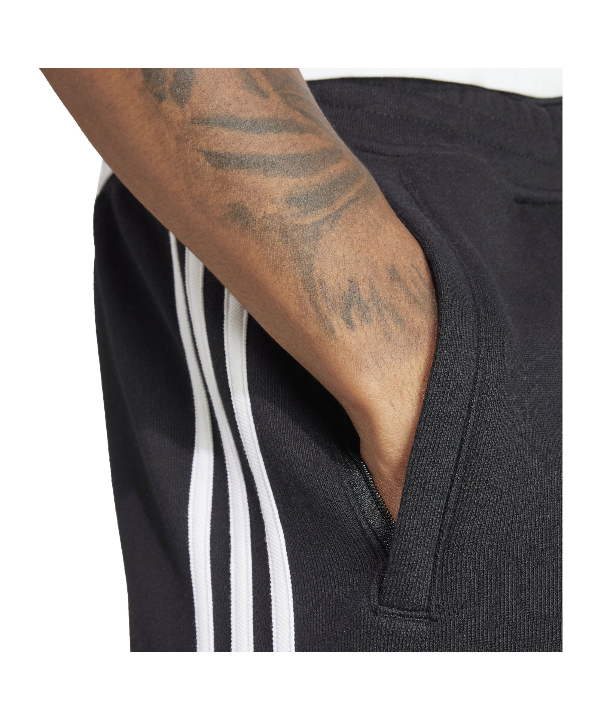 adidas Originals Adicolor 3-Stripes Short Schwarz - schwarz