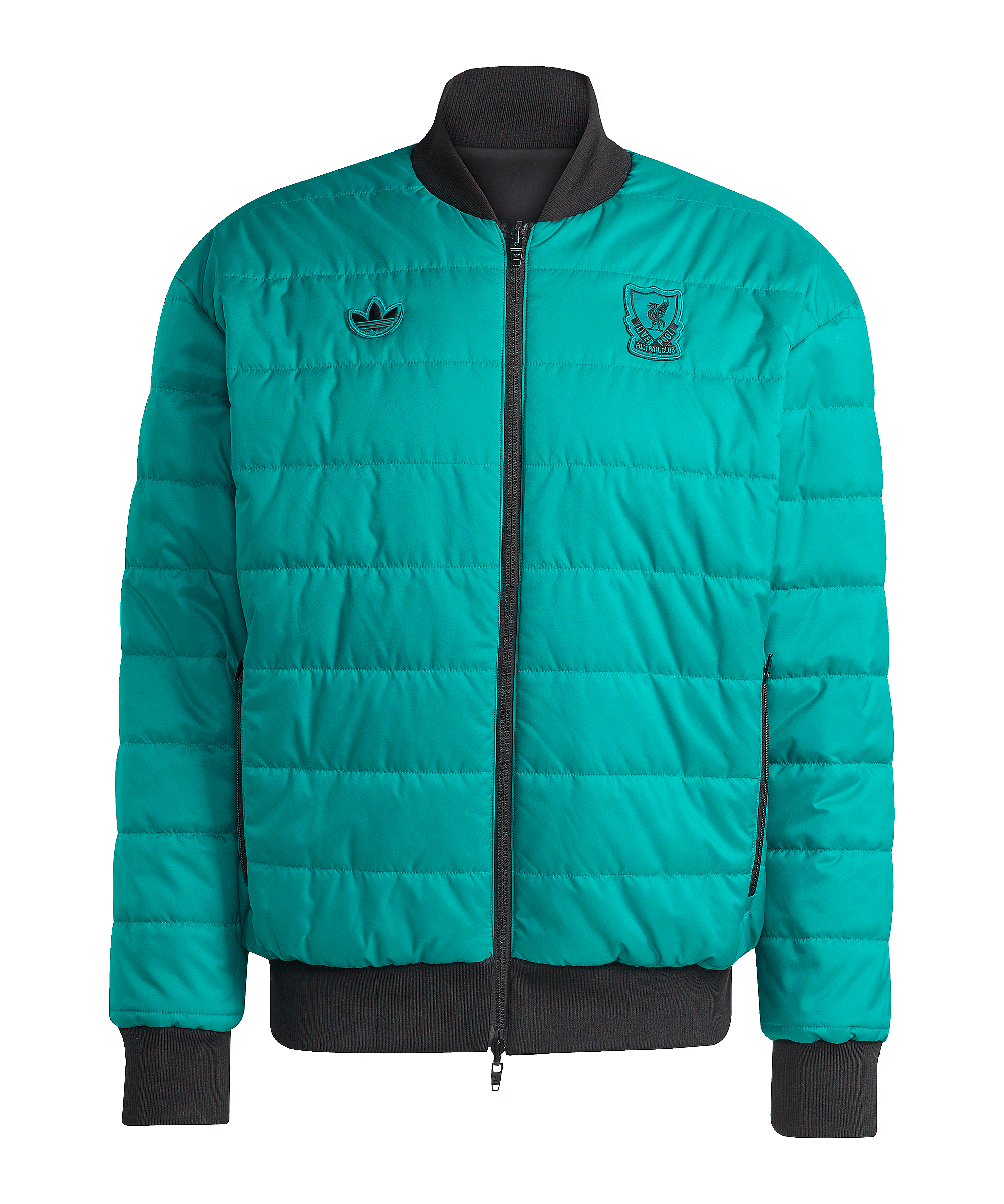 adidas FC Liverpool Icon Jacke Schwarz - schwarz