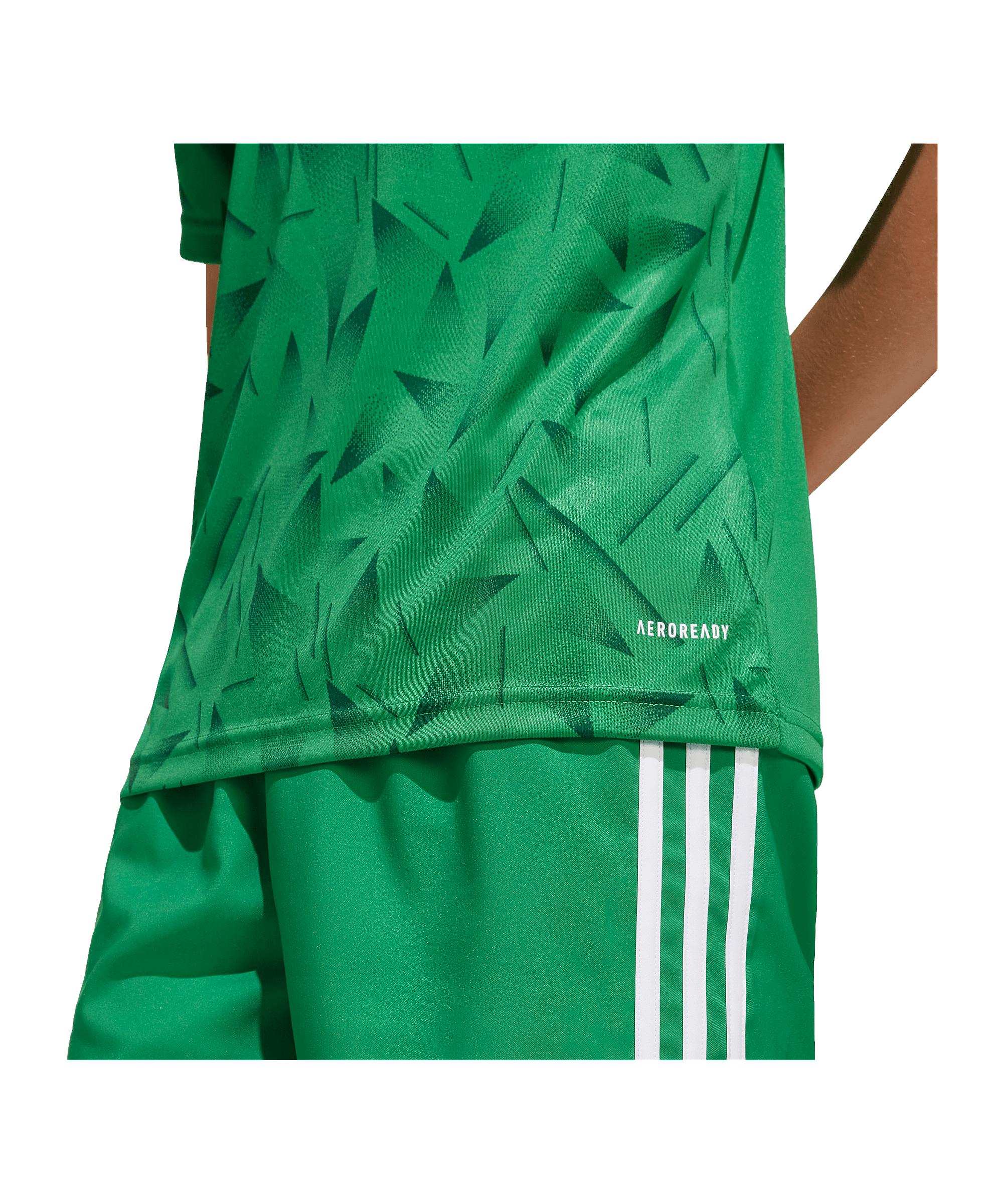 adidas Team Icon 25 Trikot Kids Grün - gruen