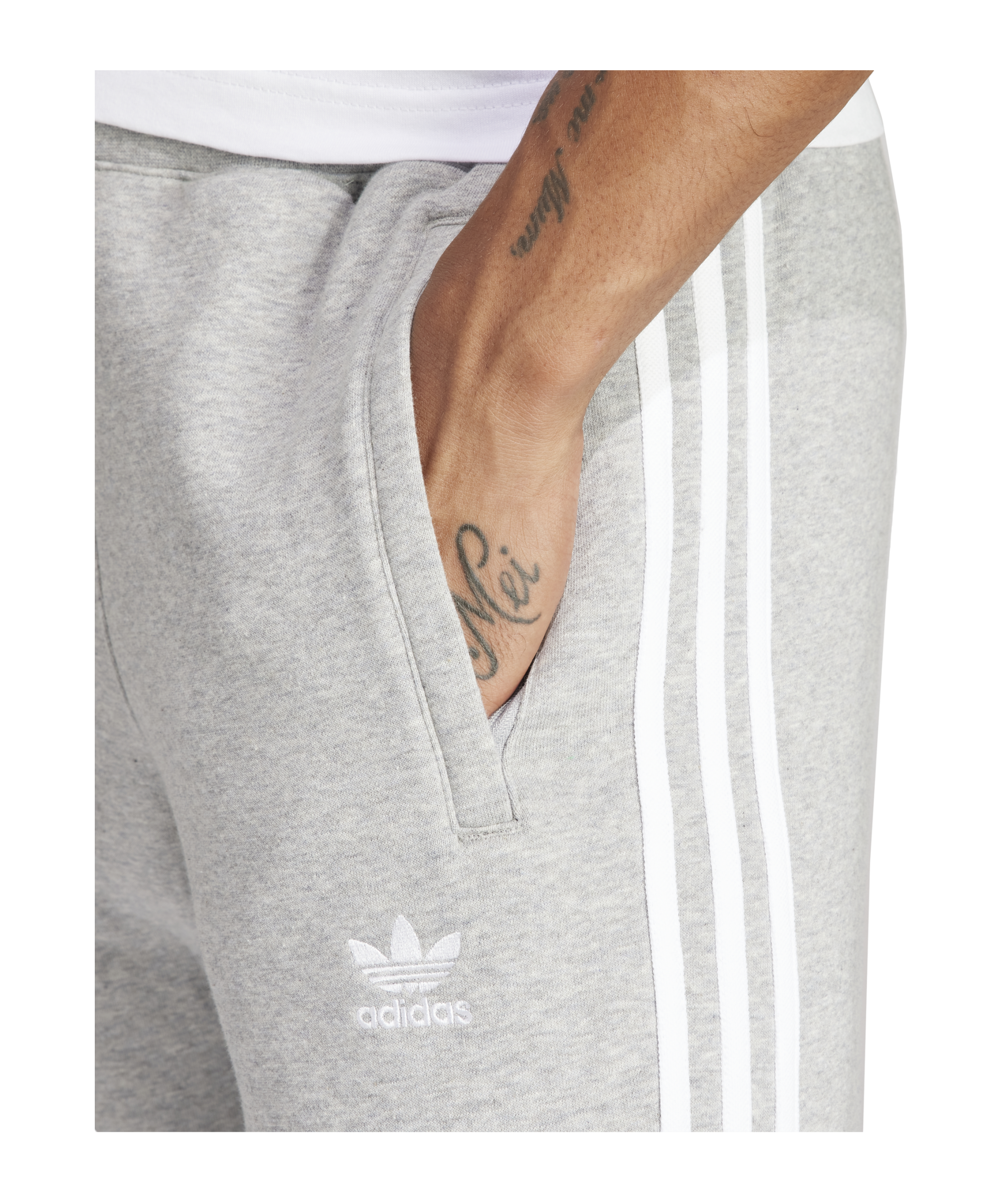 adidas Originals Adicolor 3-Stripe Jogginghose Grau - grau