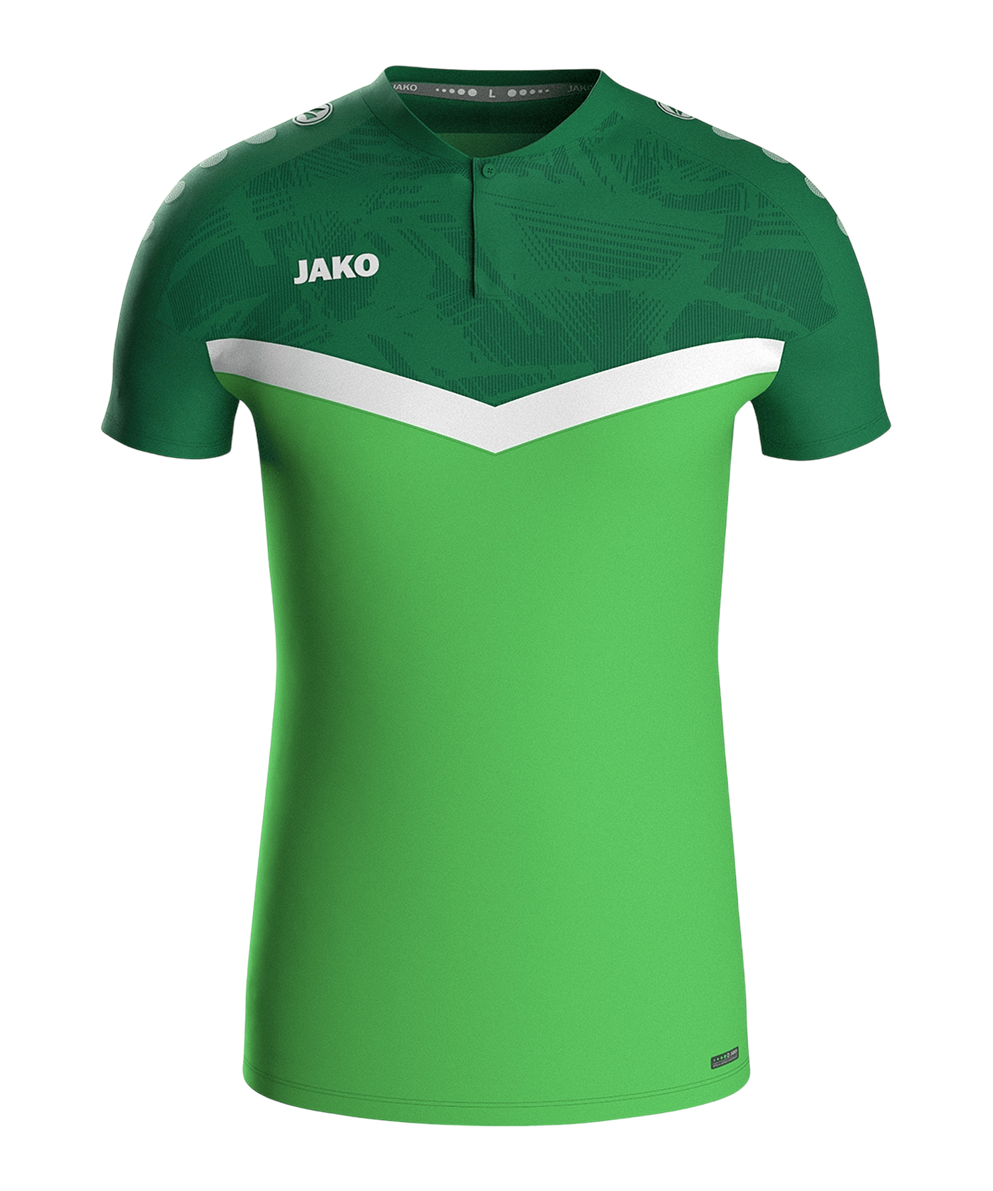 JAKO Iconic Polo Grün F222 - gruen