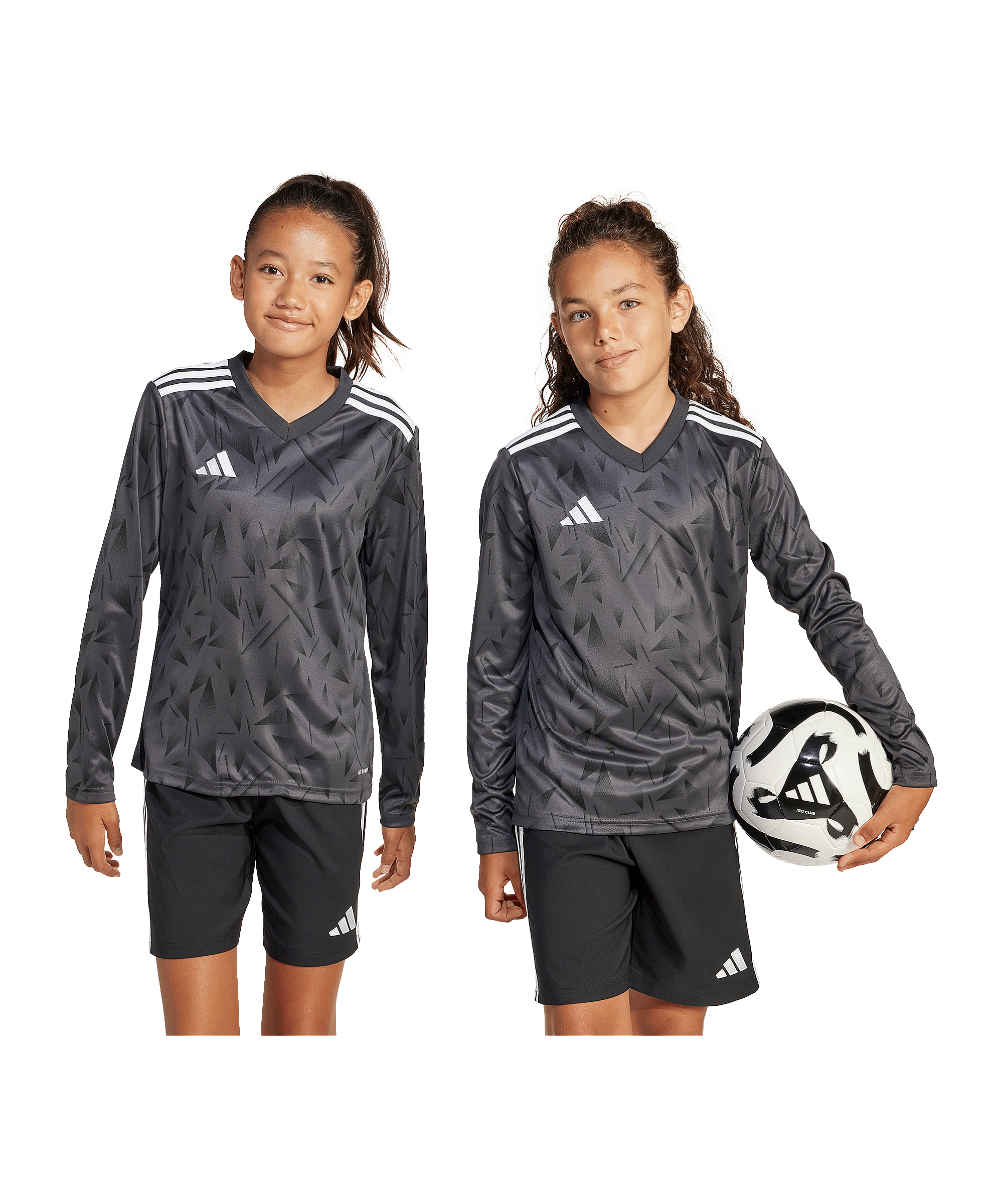 adidas Team Icon 25 Trikot Kids Schwarz - schwarz
