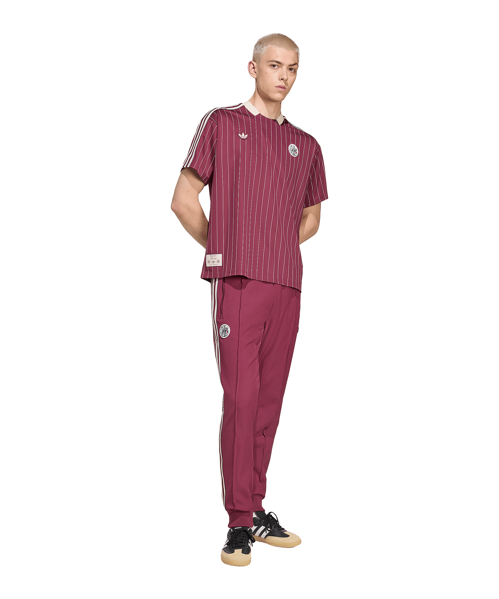 adidas Ajax Amsterdam Icon Trikot Rot - rot