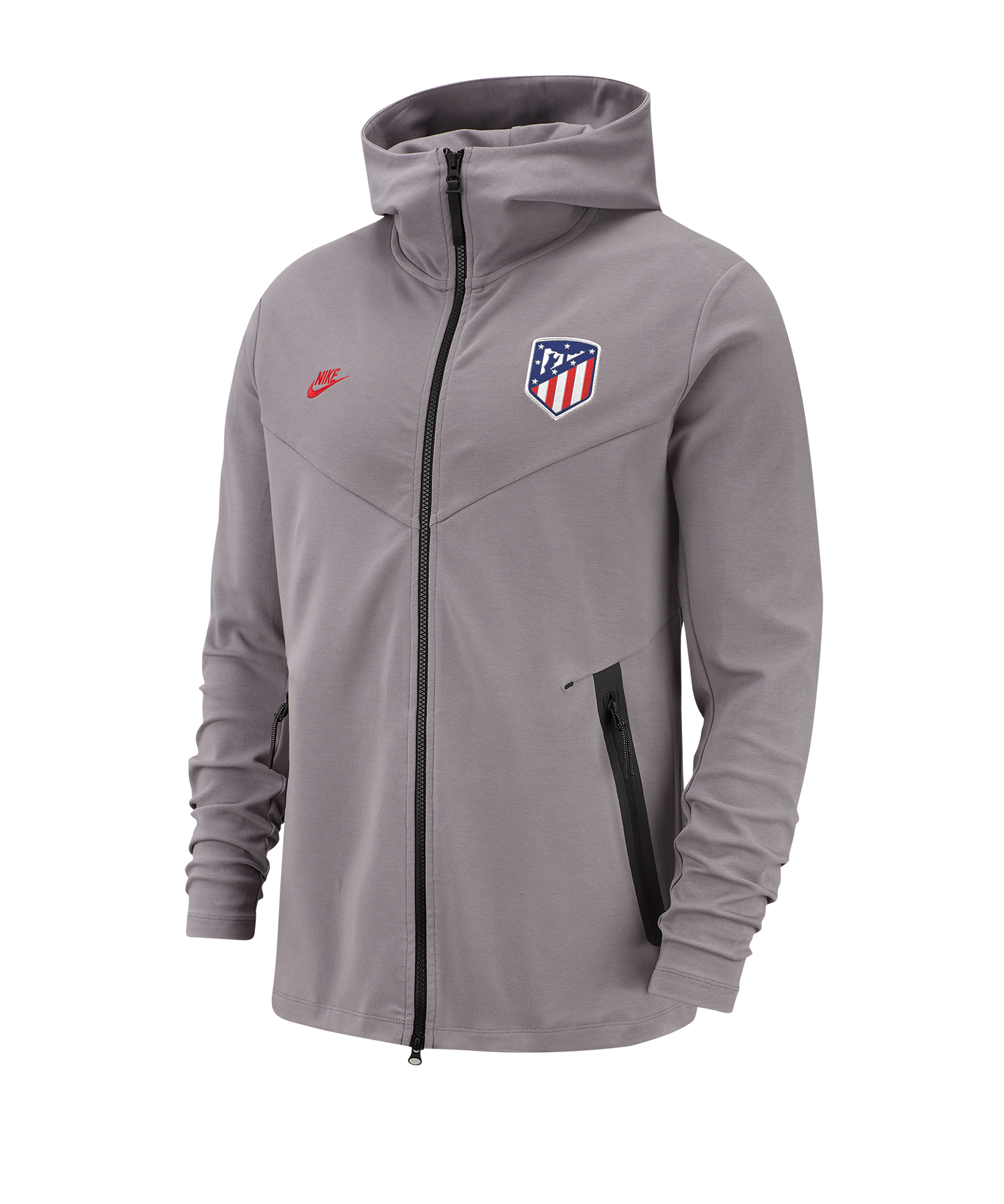Nike Atletico Madrid Tech Kapuzenjacke CL F060 - grau