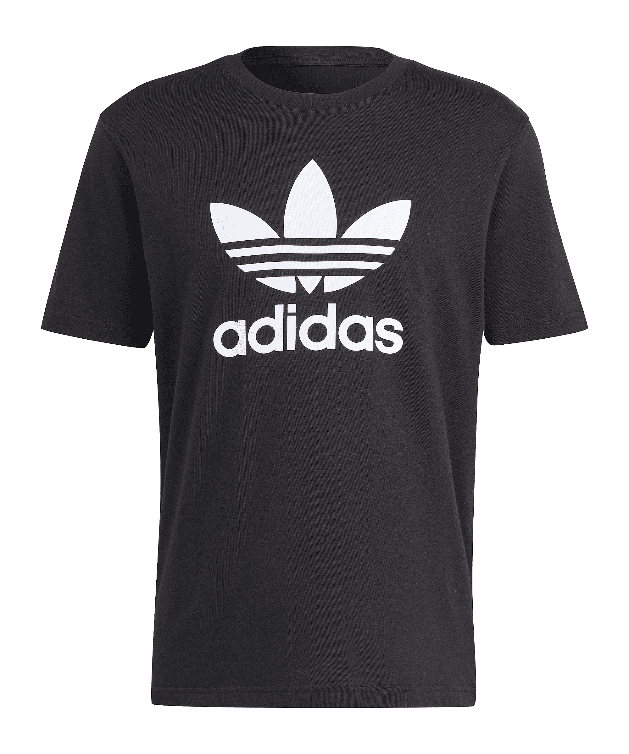 adidas Originals Adicolor Trefoil T-Shirt Schwarz - schwarz