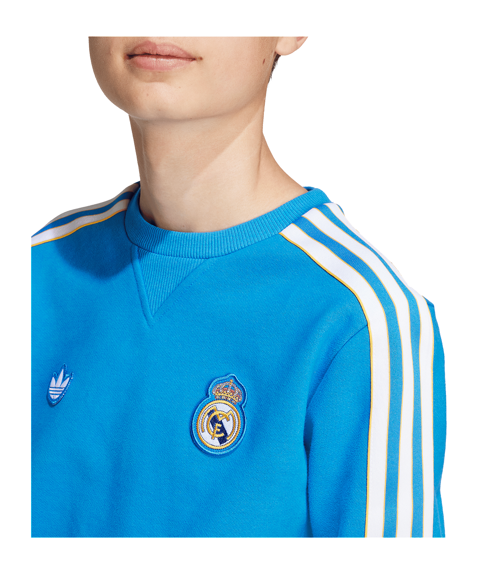 adidas Real Madrid Icon Sweatshirt Kids Blau - blau