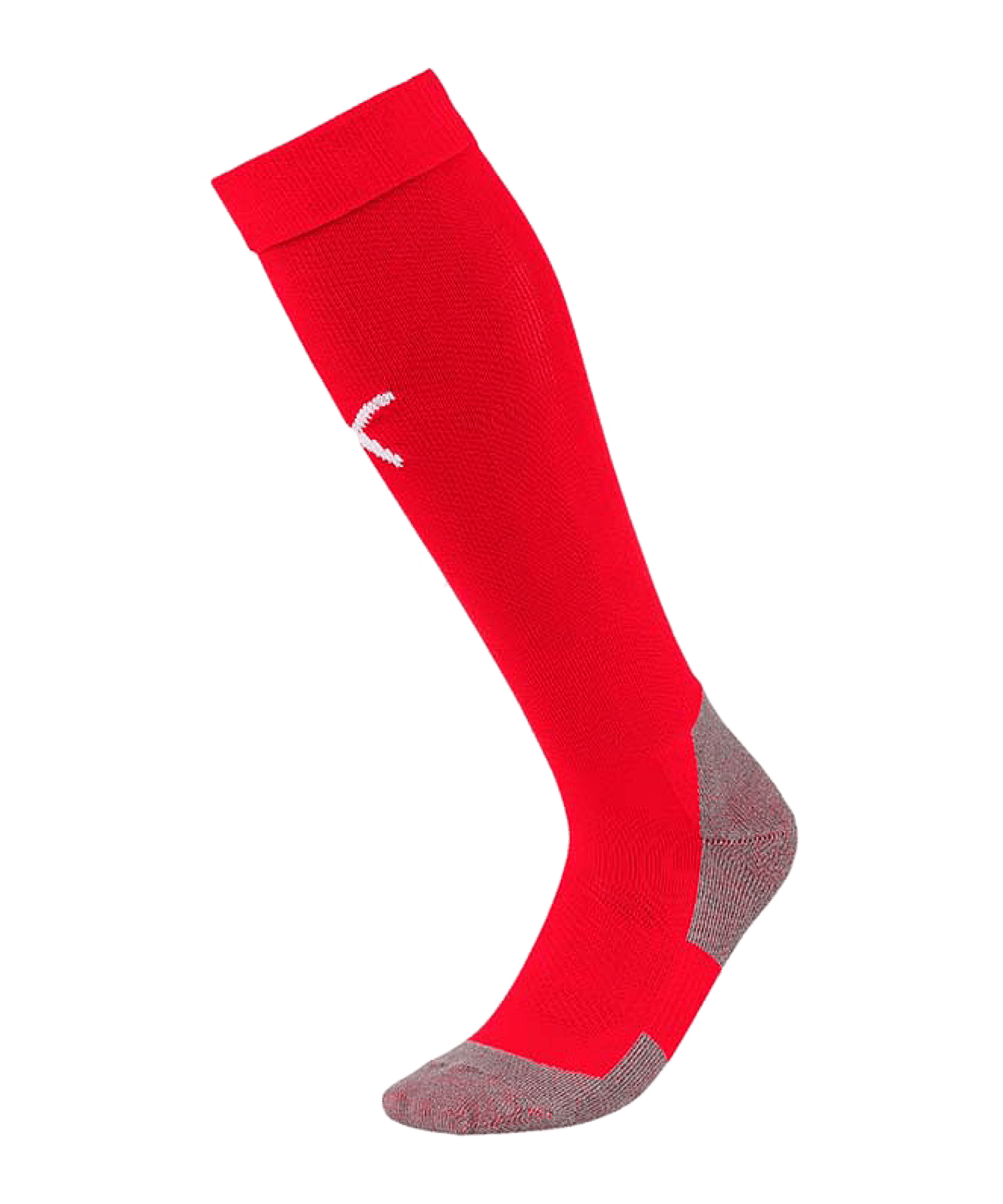 PUMA LIGA Socks Core Stutzenstrumpf Rot Weiss F01 - rot