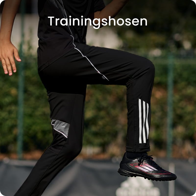 Black training pants for footballers - Football training trousers collection at 11teamsports